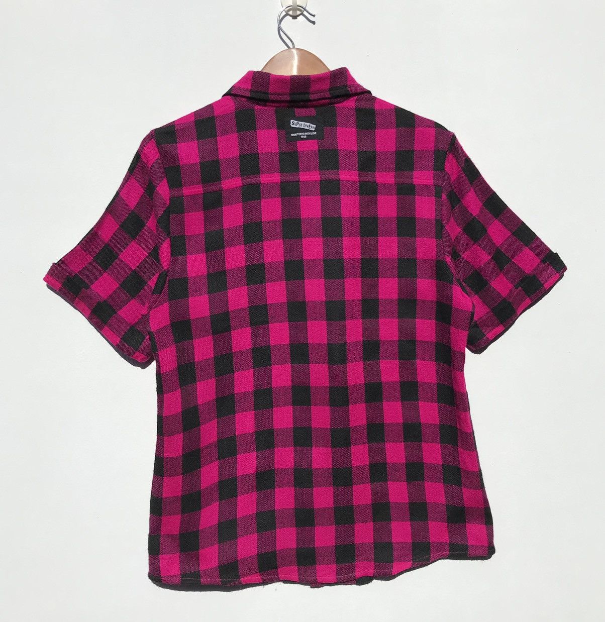 Japanese Brand × Vintage Super Lovers Tokyo London Punk Shirt Super Lovers Japanese Size M / US 6-8 / IT 42-44 - 2 Thumbnail