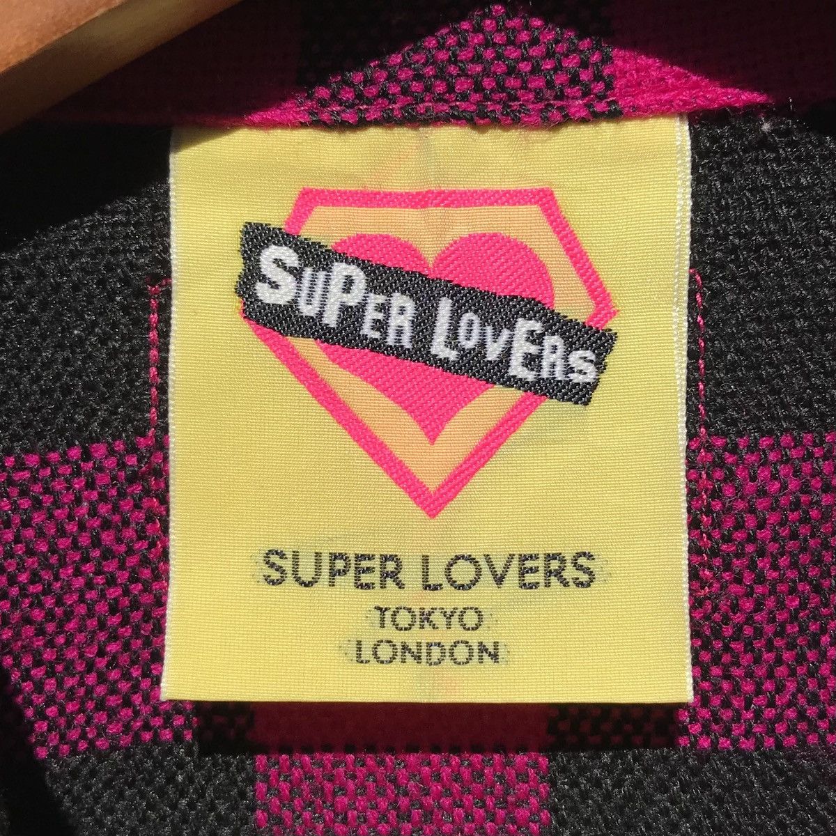 Japanese Brand × Vintage Super Lovers Tokyo London Punk Shirt Super Lovers Japanese Size M / US 6-8 / IT 42-44 - 10 Thumbnail