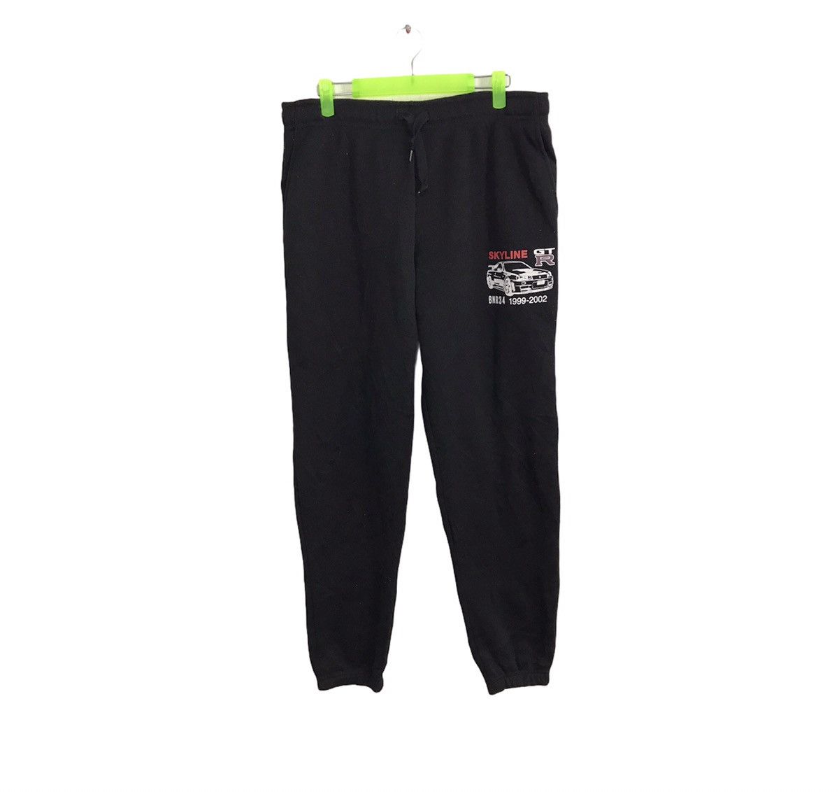 Japanese Brand Vintage Skyline GTR R34 Jogger Pant Streetwear Car Logo Size US 32 / EU 48 - 1 Thumbnail