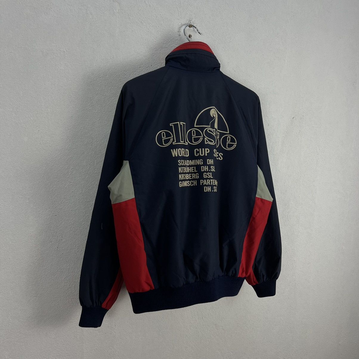 Japanese Brand RARE TRITONE CROPPED JACKET ELLESSE PERUGIA-ITALY Size US M / EU 48-50 / 2 - 8 Thumbnail