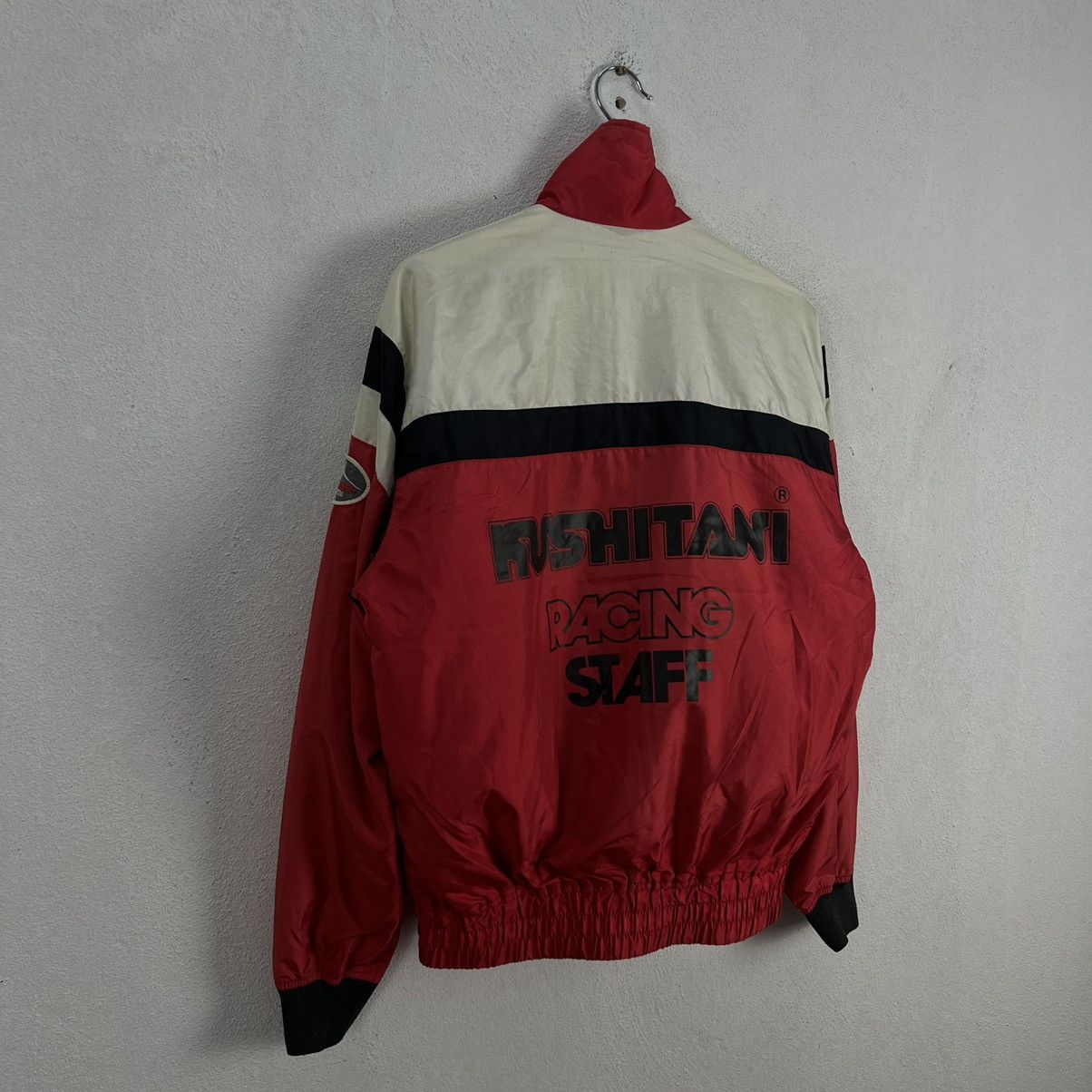 Japanese Brand VINTAGE KUSHITANI RACING STAFF BIGLOGO RACING WEAR MOTORCYLE Size US L / EU 52-54 / 3 - 9 Thumbnail