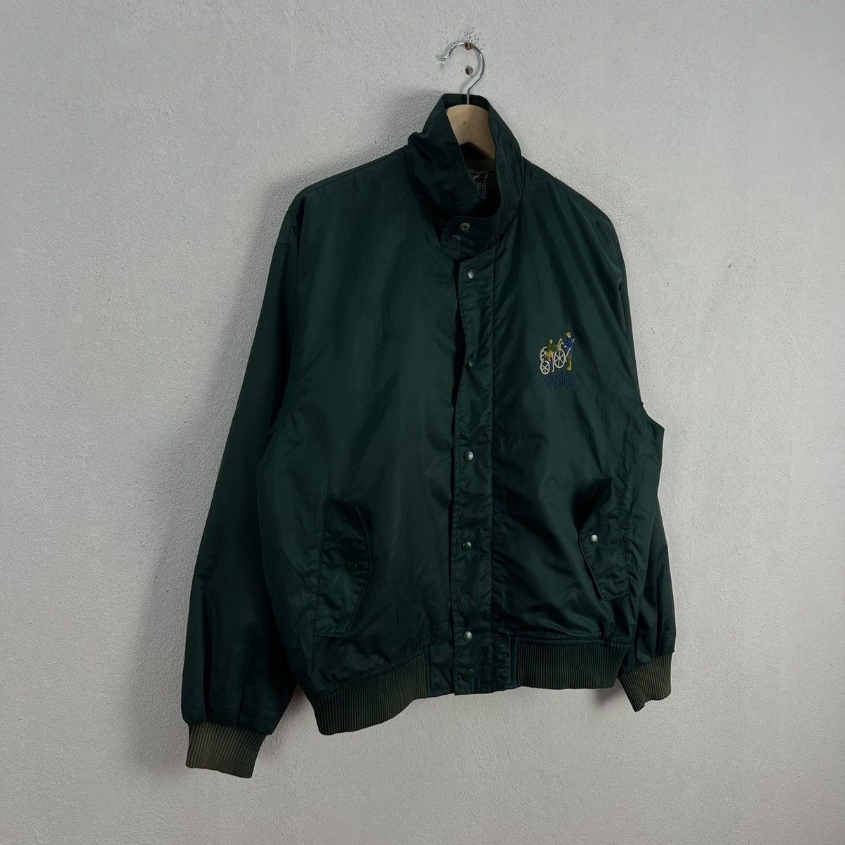 Japanese Brand VINTAGE BOB JOHNSON JACKET BIG LOGO RARE LINING FULL PRINT Size US L / EU 52-54 / 3 - 2 Thumbnail