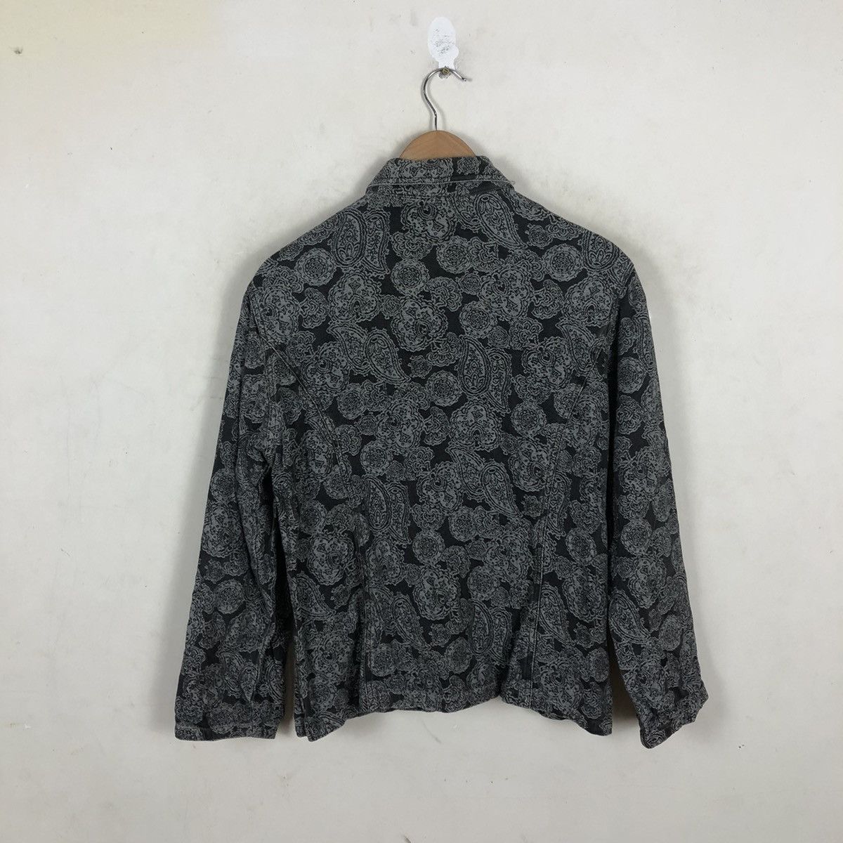 Japanese Brand GIVY BUTTON JACKET BANDDANA DESIGN Size US S / EU 44-46 / 1 - 6 Thumbnail