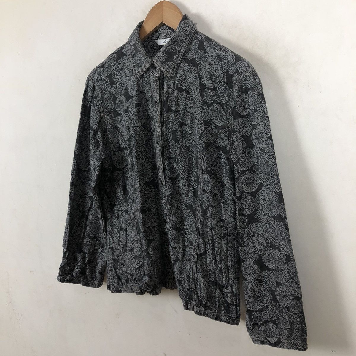 Japanese Brand GIVY BUTTON JACKET BANDDANA DESIGN Size US S / EU 44-46 / 1 - 2 Thumbnail