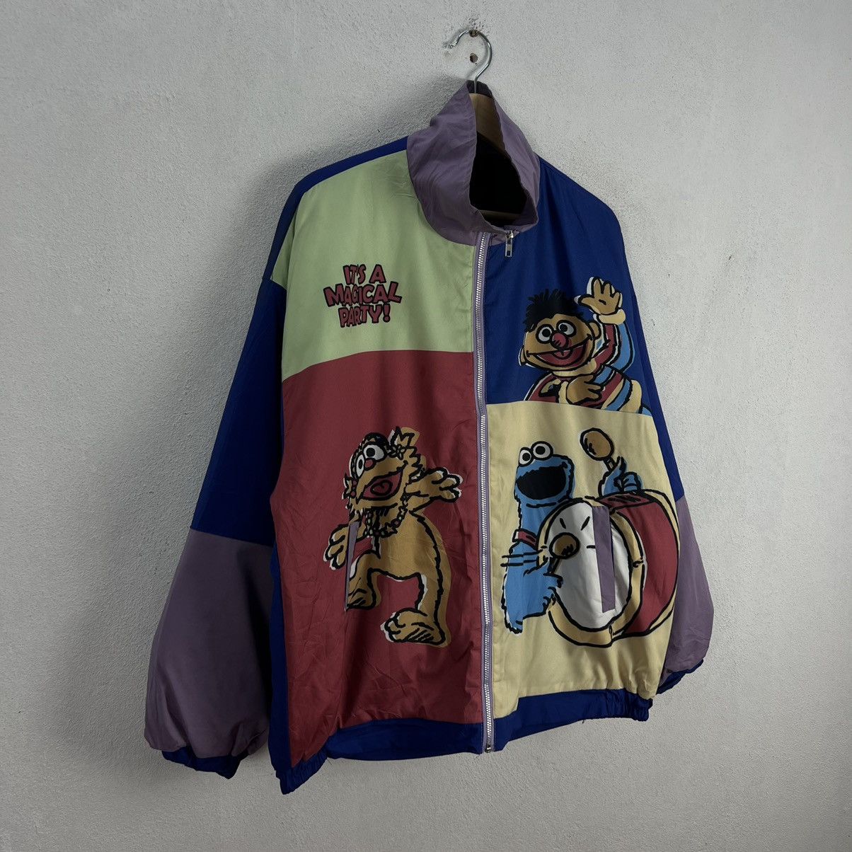 Cartoon Network VINTAGE ZIPPER JACKET SESAME STREET BIG LOGO FAMOUS CARTOON Size US M / EU 48-50 / 2 - 2 Thumbnail