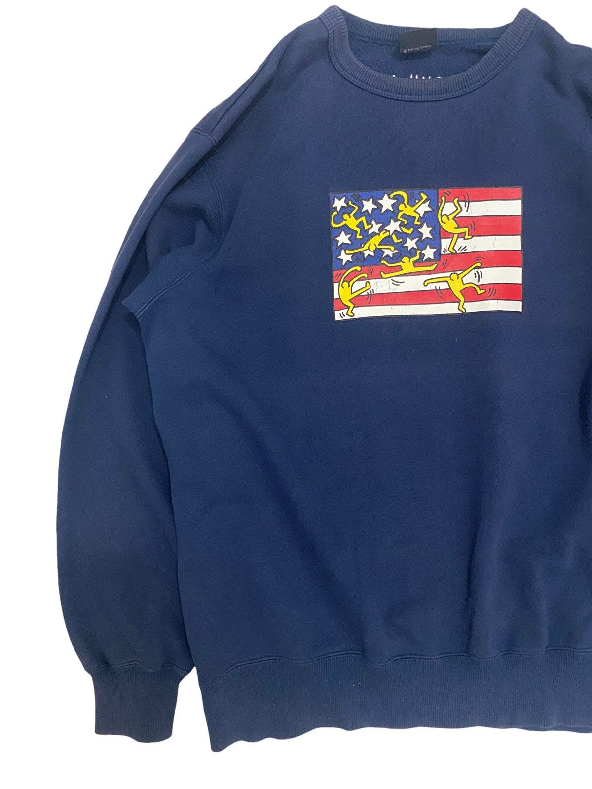 Keith Haring × Uniqlo Vintage Keith Haring Sweatshirt Size US L / EU 52-54 / 3 - 2 Thumbnail