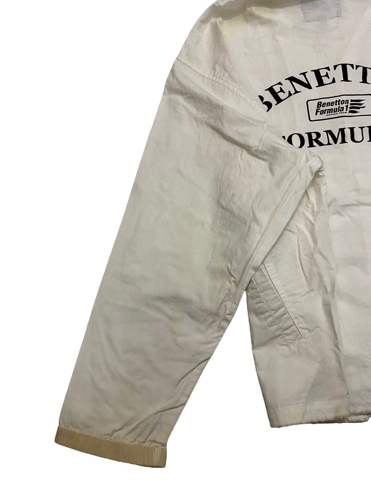Benetton × Japanese Brand Benetton Formula 1 Hooded Jacket Size US L / EU 52-54 / 3 - 17 Thumbnail