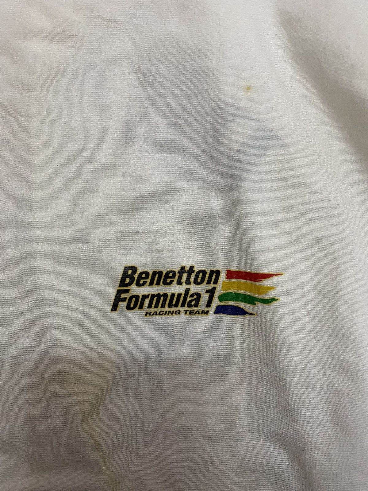 Benetton × Japanese Brand Benetton Formula 1 Hooded Jacket Size US L / EU 52-54 / 3 - 8 Thumbnail