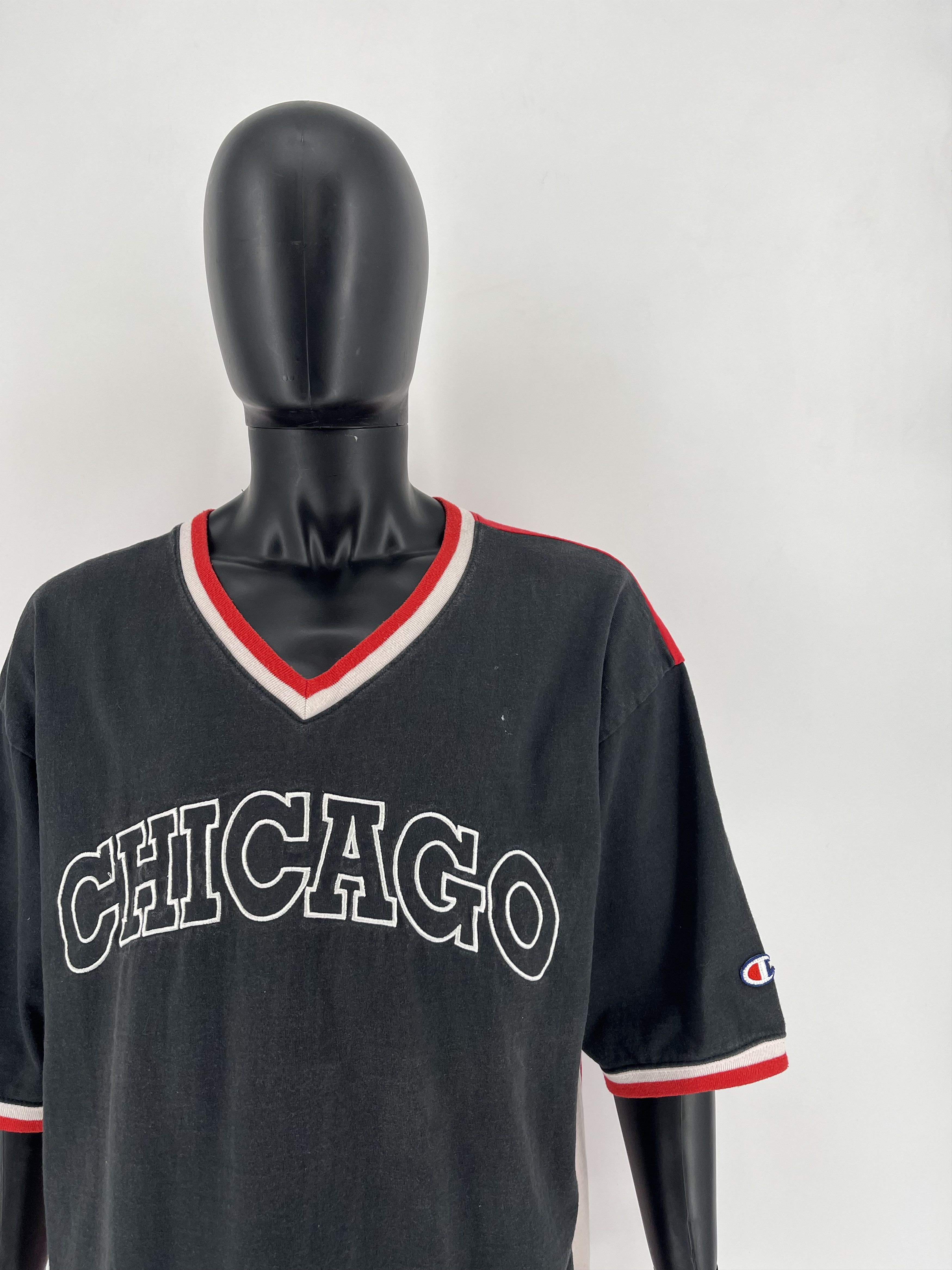 Champion × NBA × Vintage Vintage 90s chempion Chicago Bulls t-Shirt Size US XXL / EU 58 / 5 - 3 Thumbnail