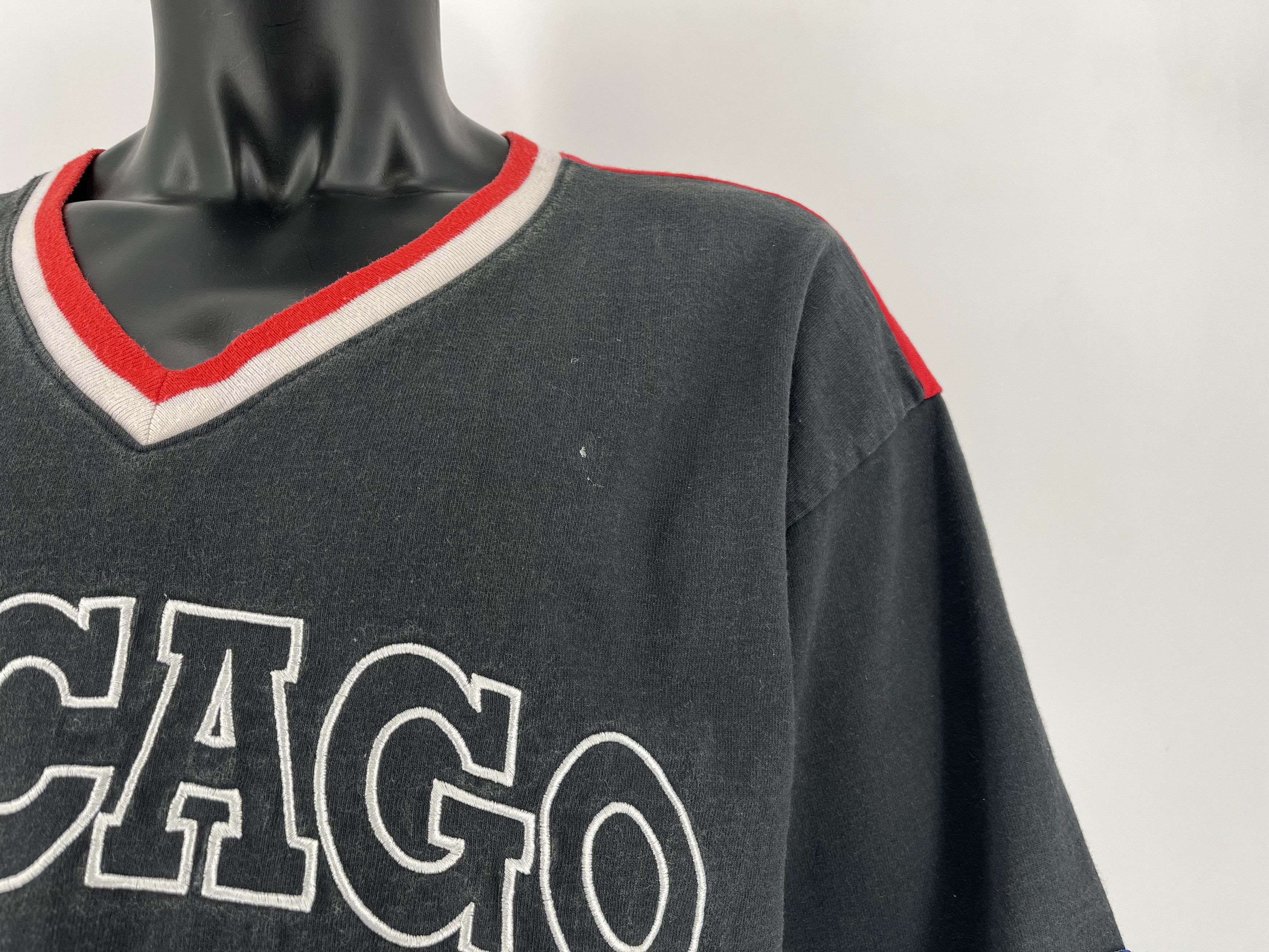 Champion × NBA × Vintage Vintage 90s chempion Chicago Bulls t-Shirt Size US XXL / EU 58 / 5 - 5 Thumbnail