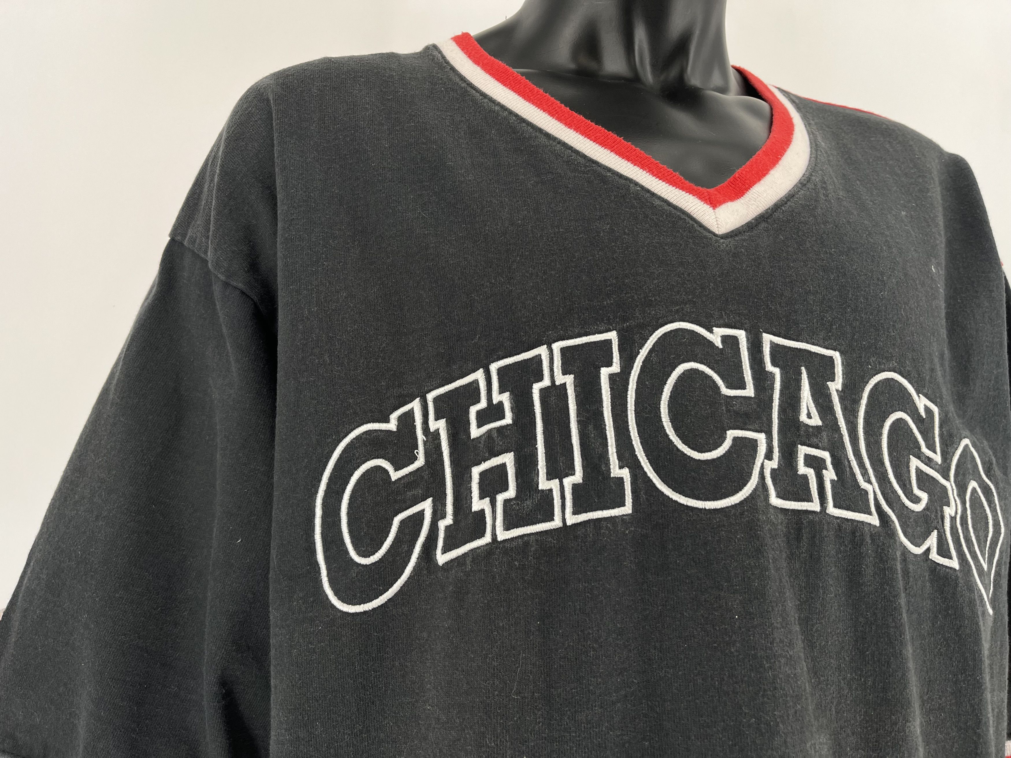 Champion × NBA × Vintage Vintage 90s chempion Chicago Bulls t-Shirt Size US XXL / EU 58 / 5 - 4 Thumbnail