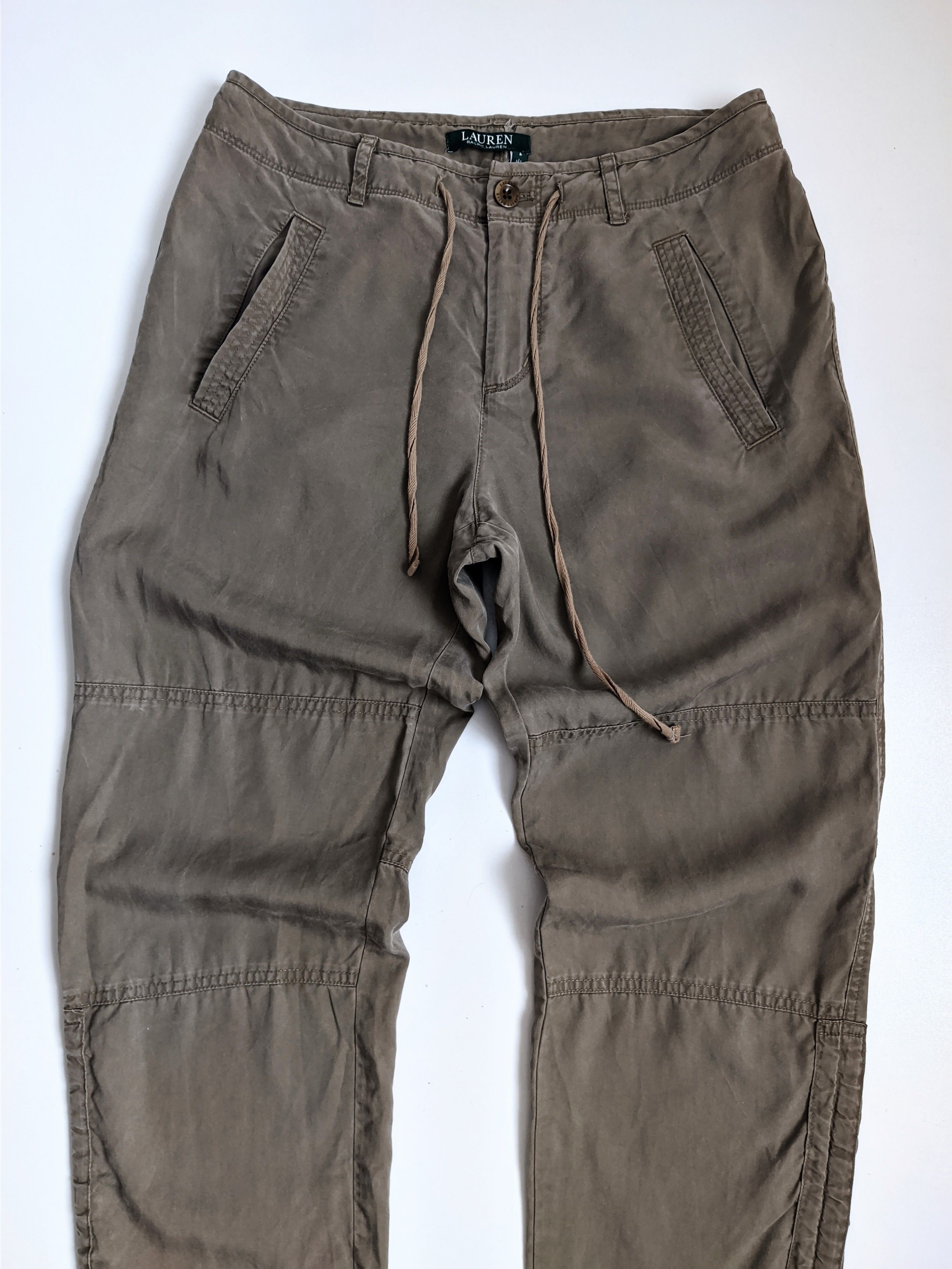 Polo Ralph Lauren Polo Ralph Lauren pants viscose brown Size 28" / US 6 / IT 42 - 2 Thumbnail