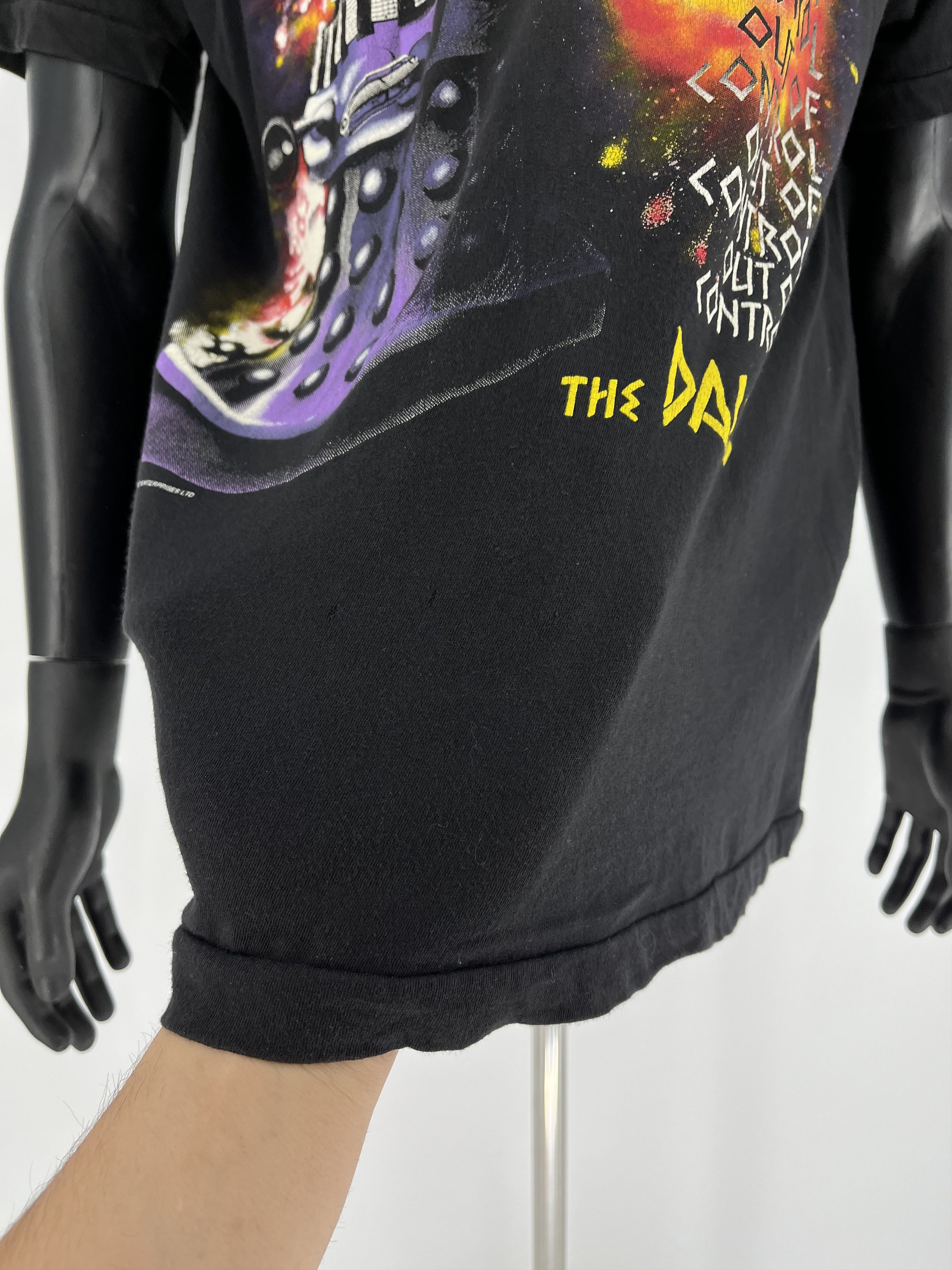 Expert Horror 1992 NOS Vintage The Daleks Doctor Who T Shirt Size US XL / EU 56 / 4 - 10 Thumbnail
