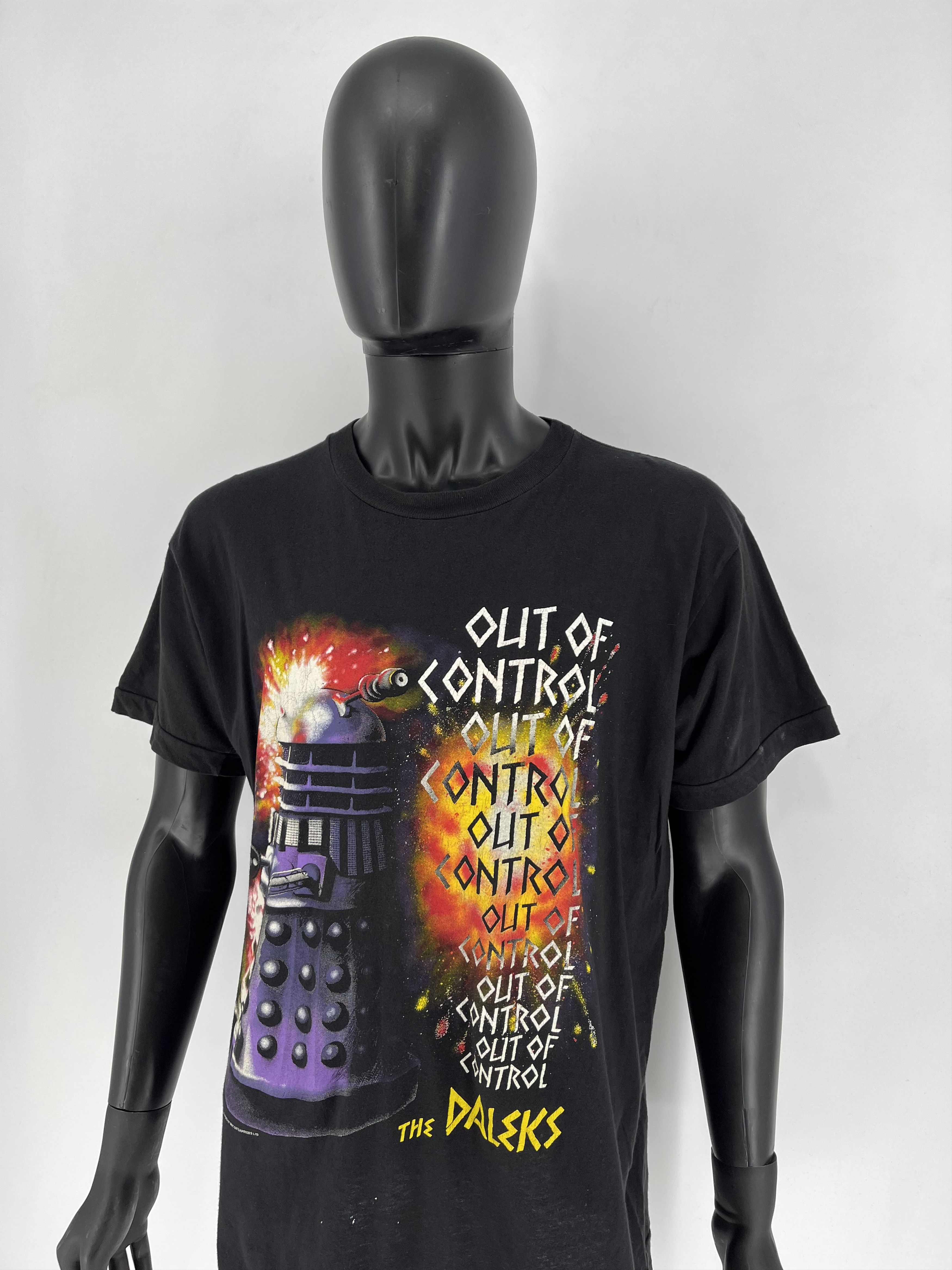 Expert Horror 1992 NOS Vintage The Daleks Doctor Who T Shirt Size US XL / EU 56 / 4 - 4 Thumbnail