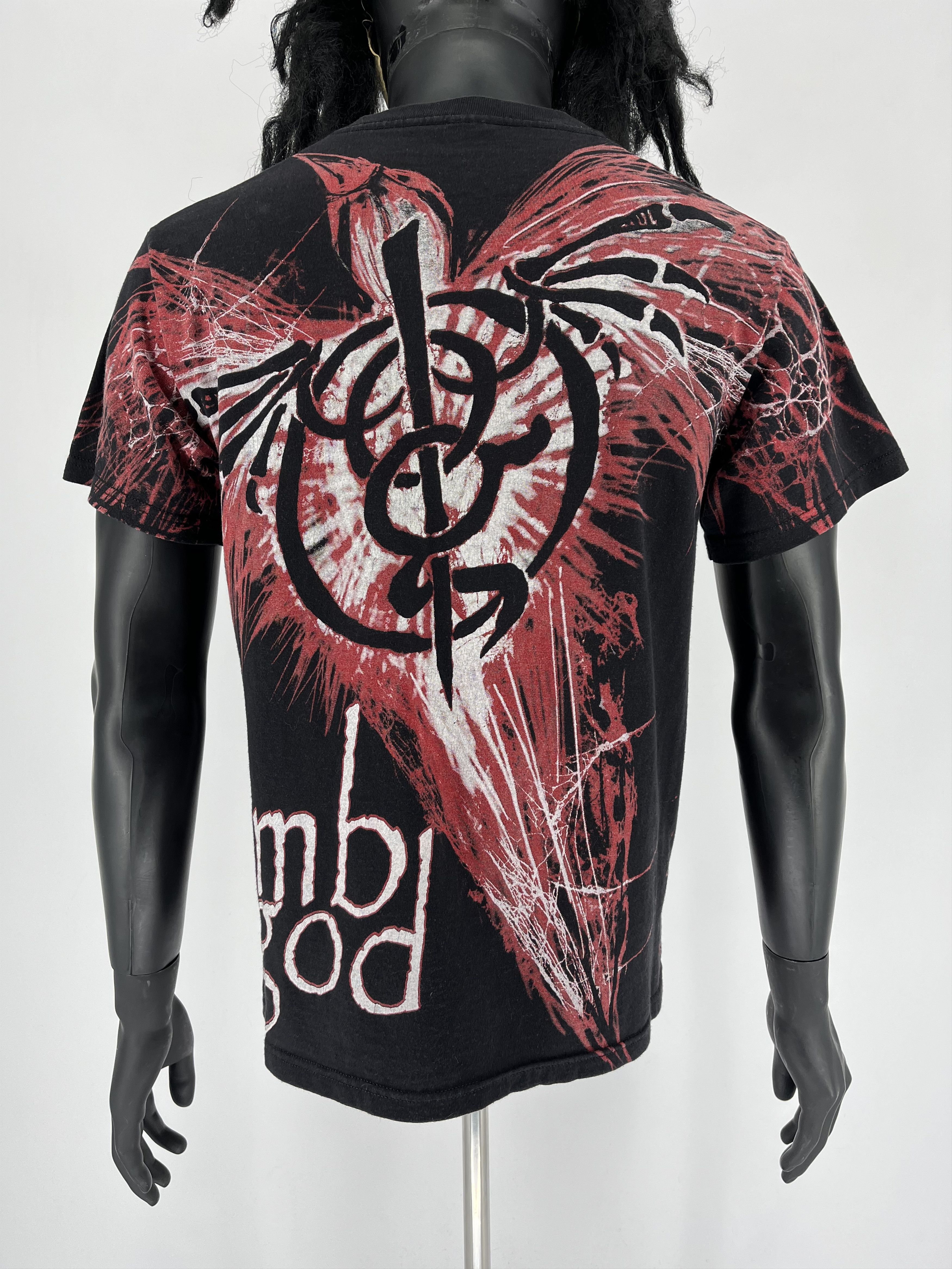 Band Tees × Vintage Vintage Lamb Of God Bootleg Tshirt Tee Horror Face Size US M / EU 48-50 / 2 - 7 Thumbnail
