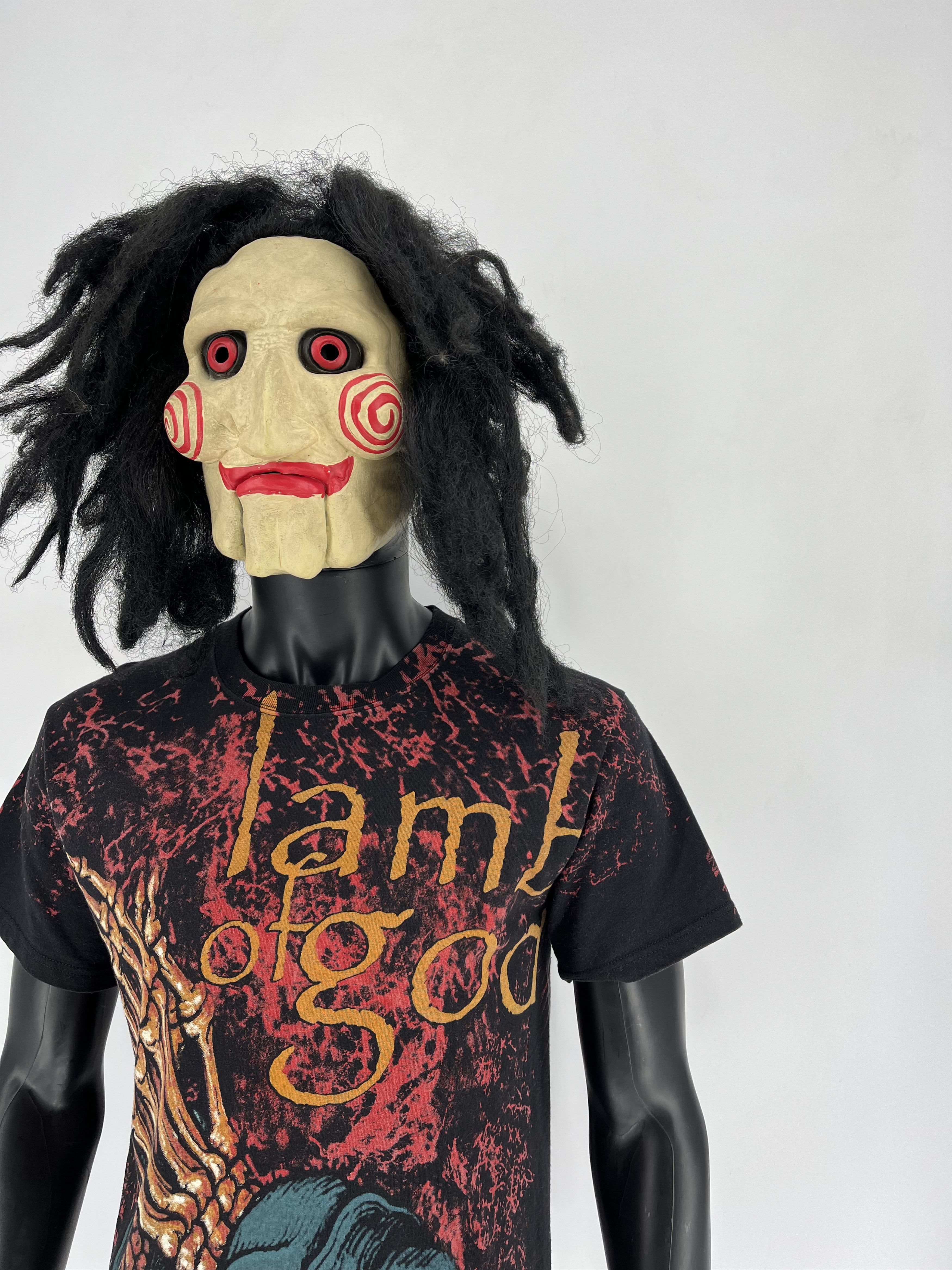 Band Tees × Vintage Vintage Lamb Of God Bootleg Tshirt Tee Horror Face Size US M / EU 48-50 / 2 - 4 Thumbnail