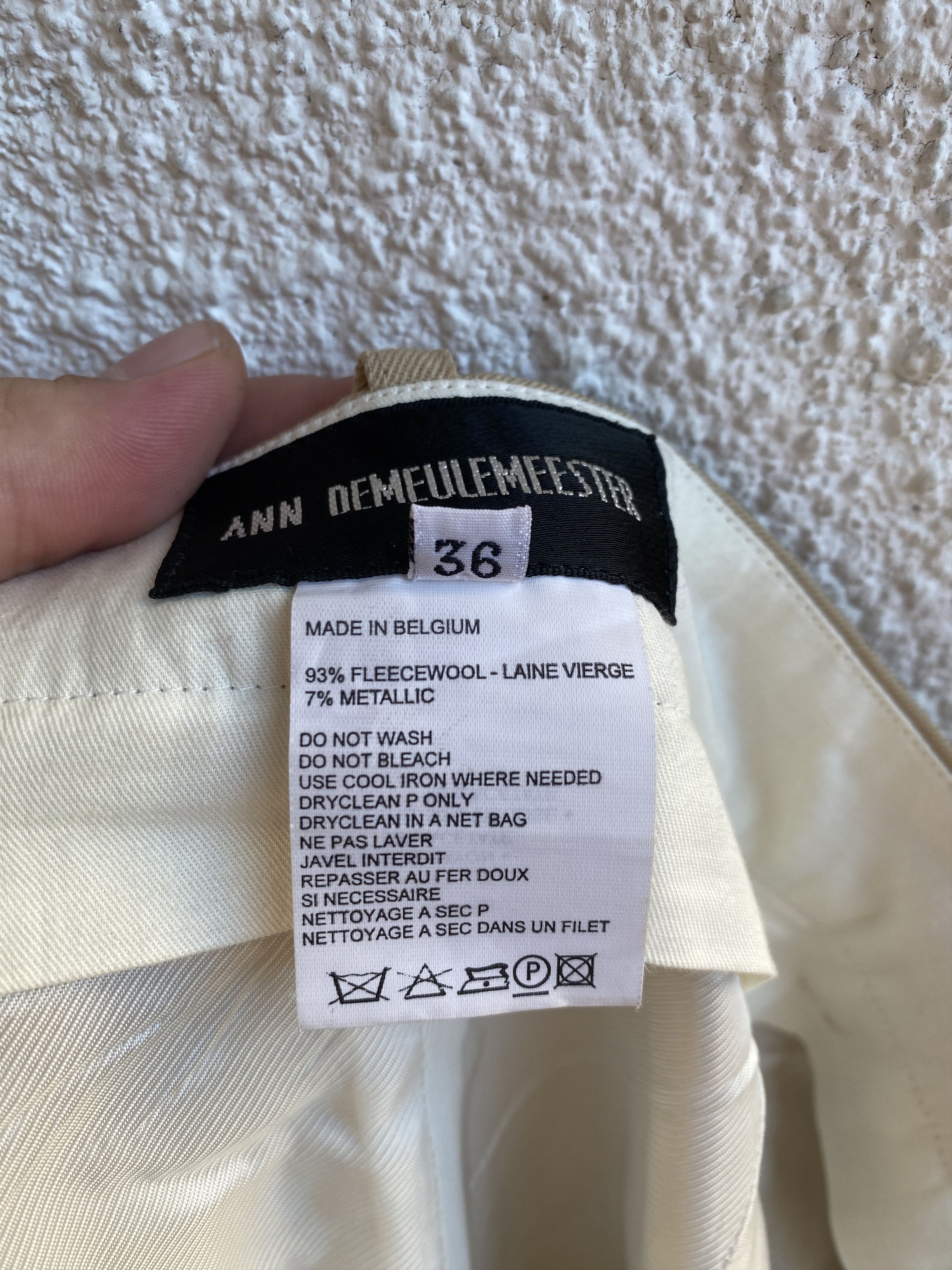 Ann Demeulemeester FW04 horse riding trousers Size US 29 - 9 Thumbnail