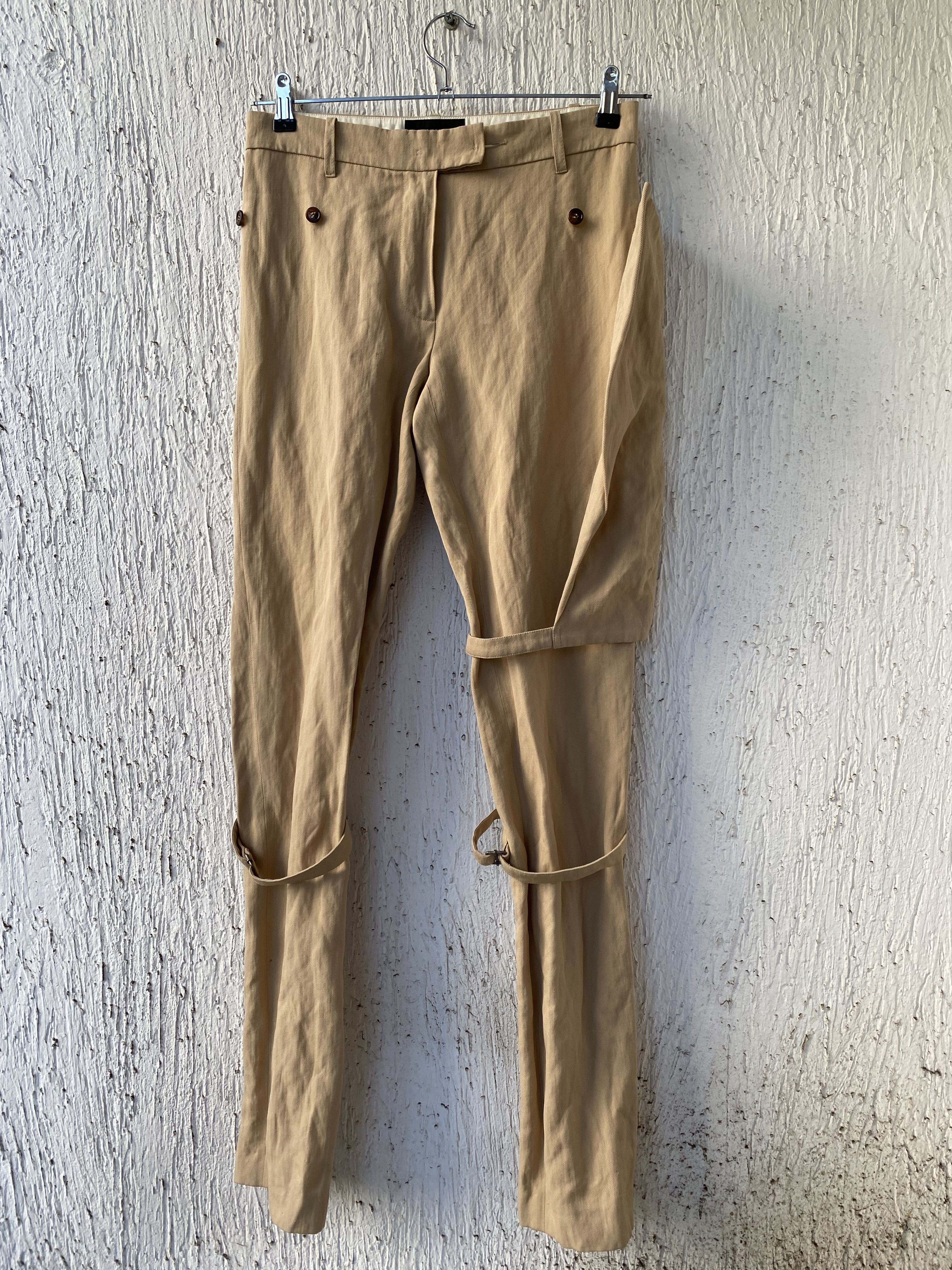 Ann Demeulemeester FW04 horse riding trousers Size US 29 - 5 Thumbnail