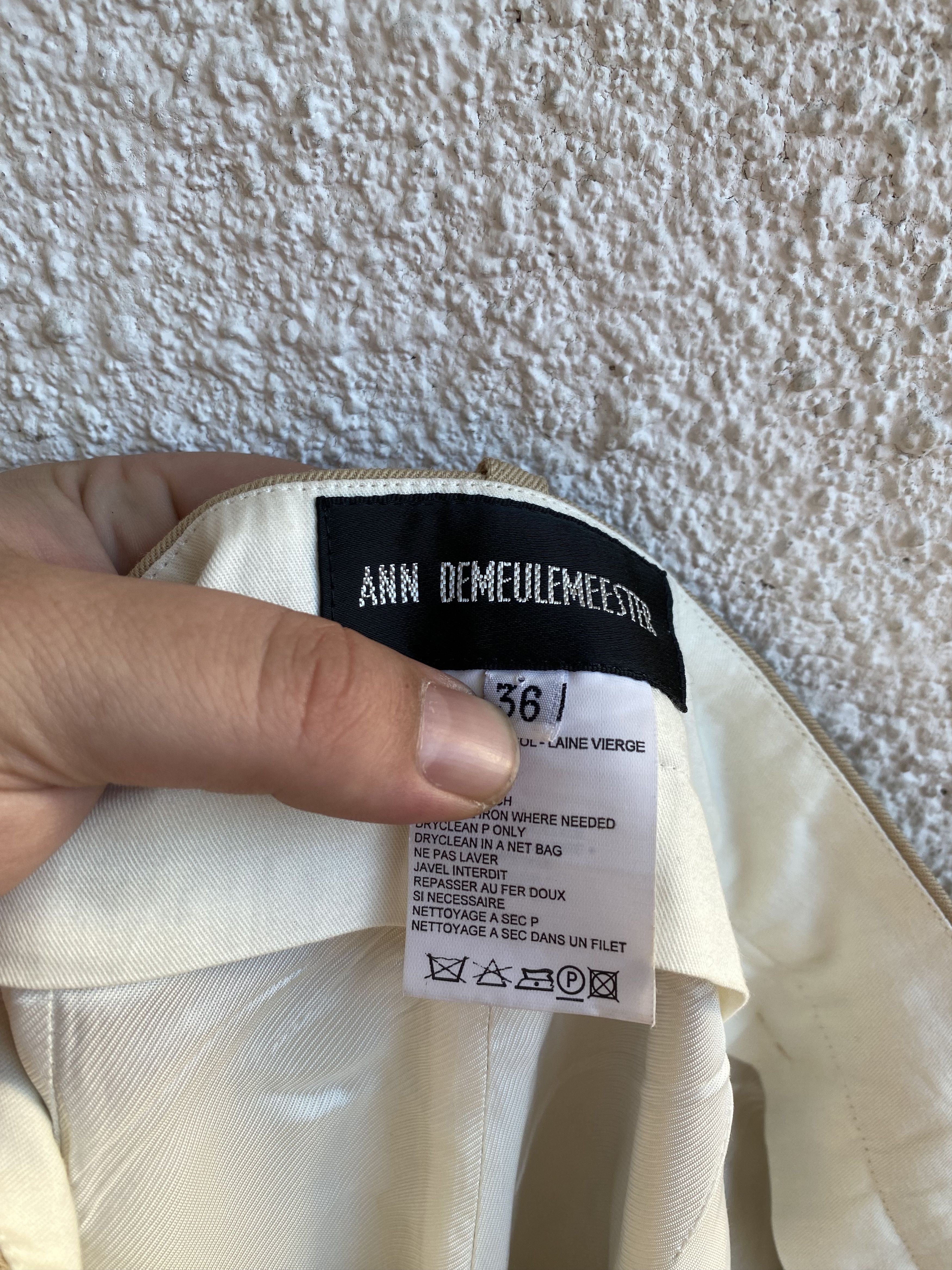 Ann Demeulemeester FW04 horse riding trousers Size US 29 - 8 Thumbnail
