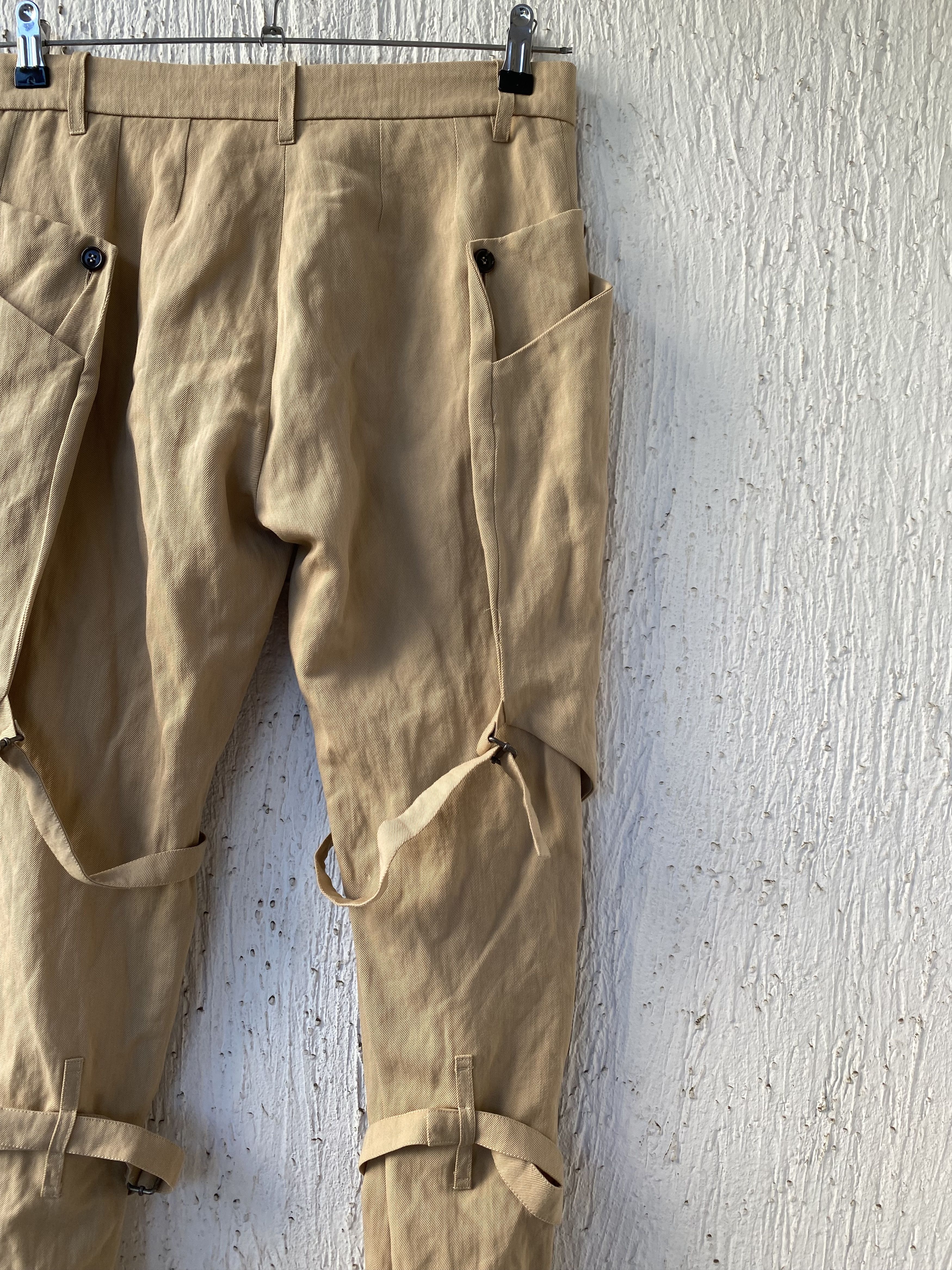 Ann Demeulemeester FW04 horse riding trousers Size US 29 - 4 Thumbnail