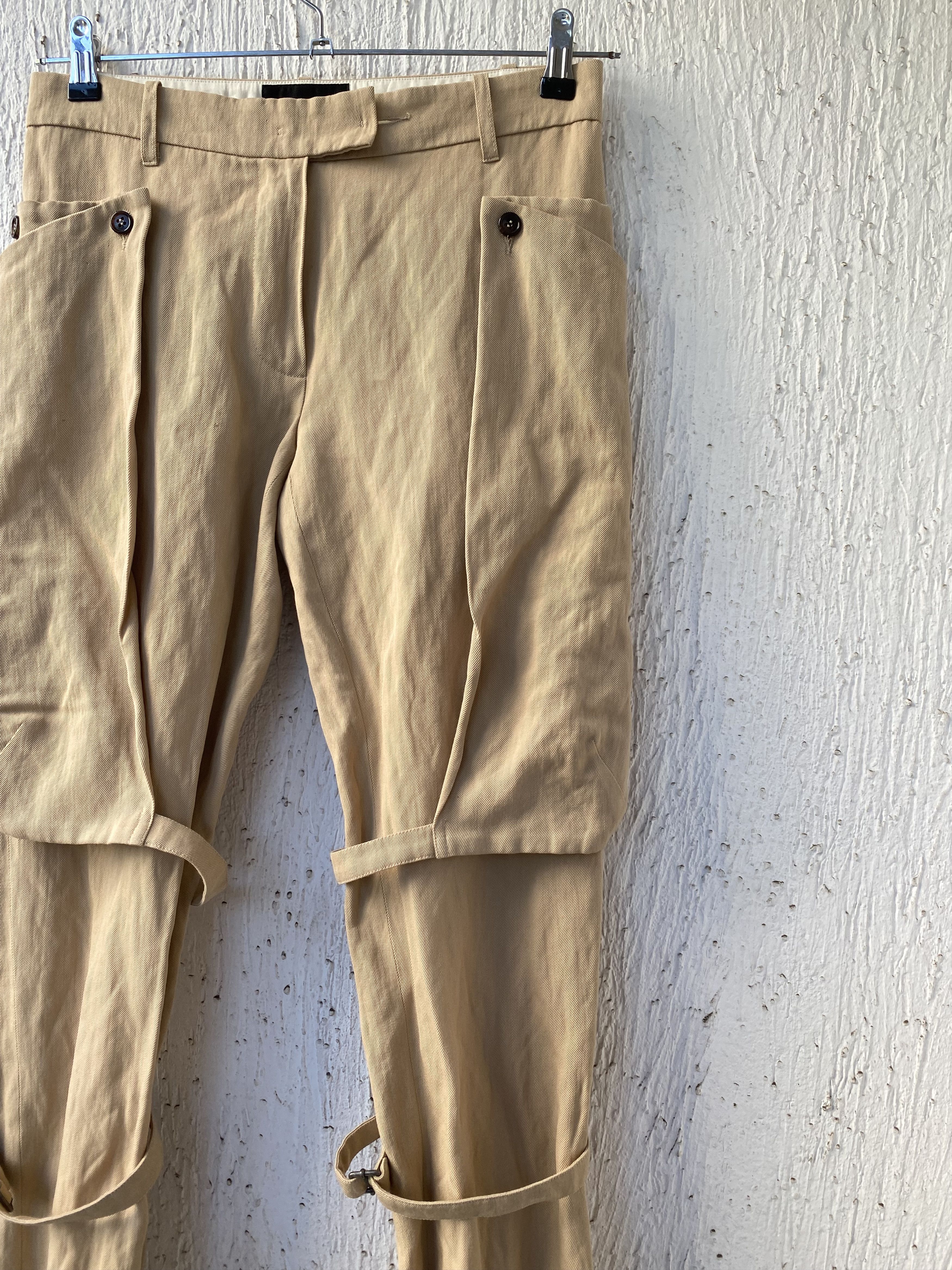 Ann Demeulemeester FW04 horse riding trousers Size US 29 - 2 Thumbnail