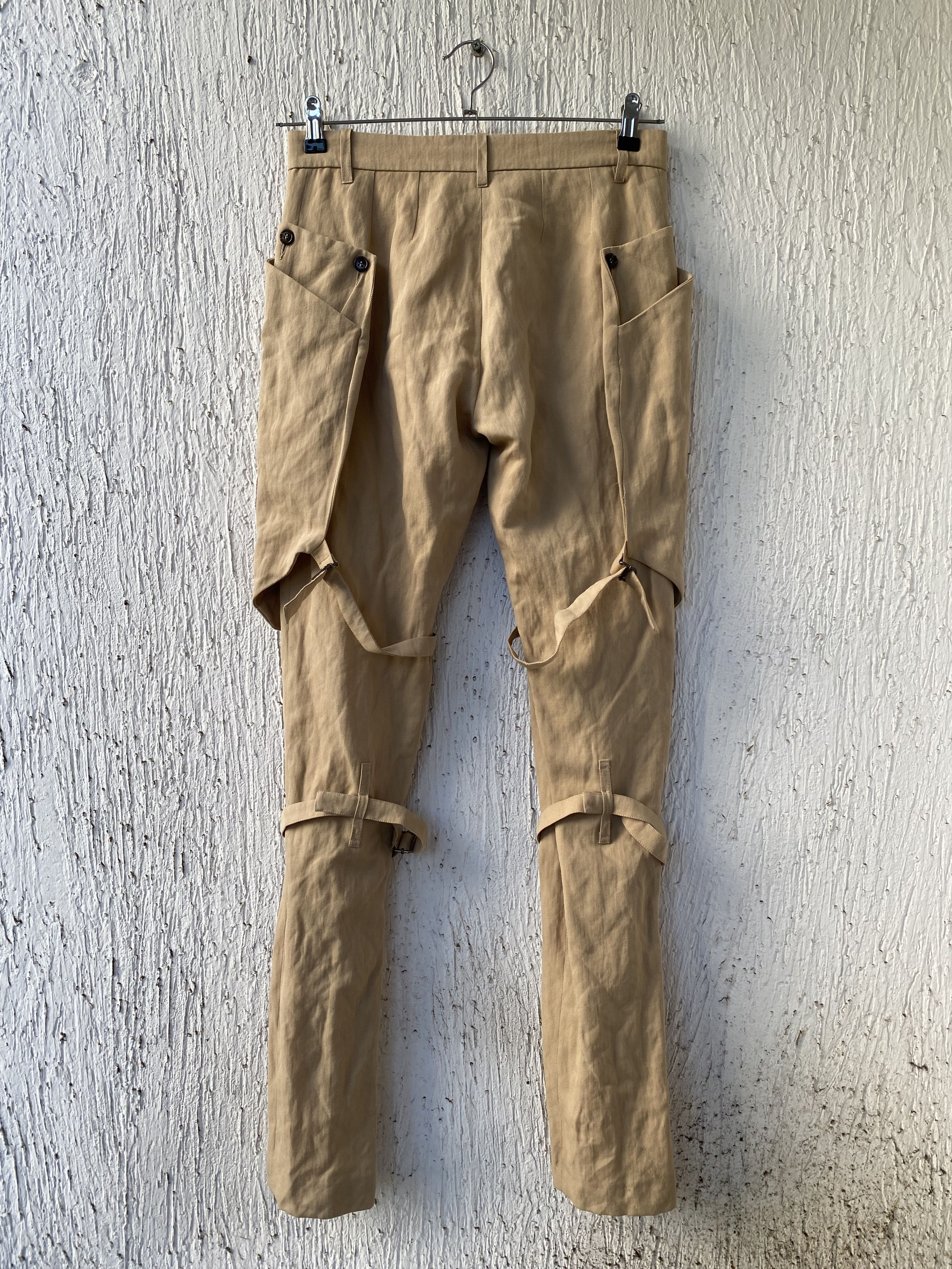 Ann Demeulemeester FW04 horse riding trousers Size US 29 - 3 Thumbnail