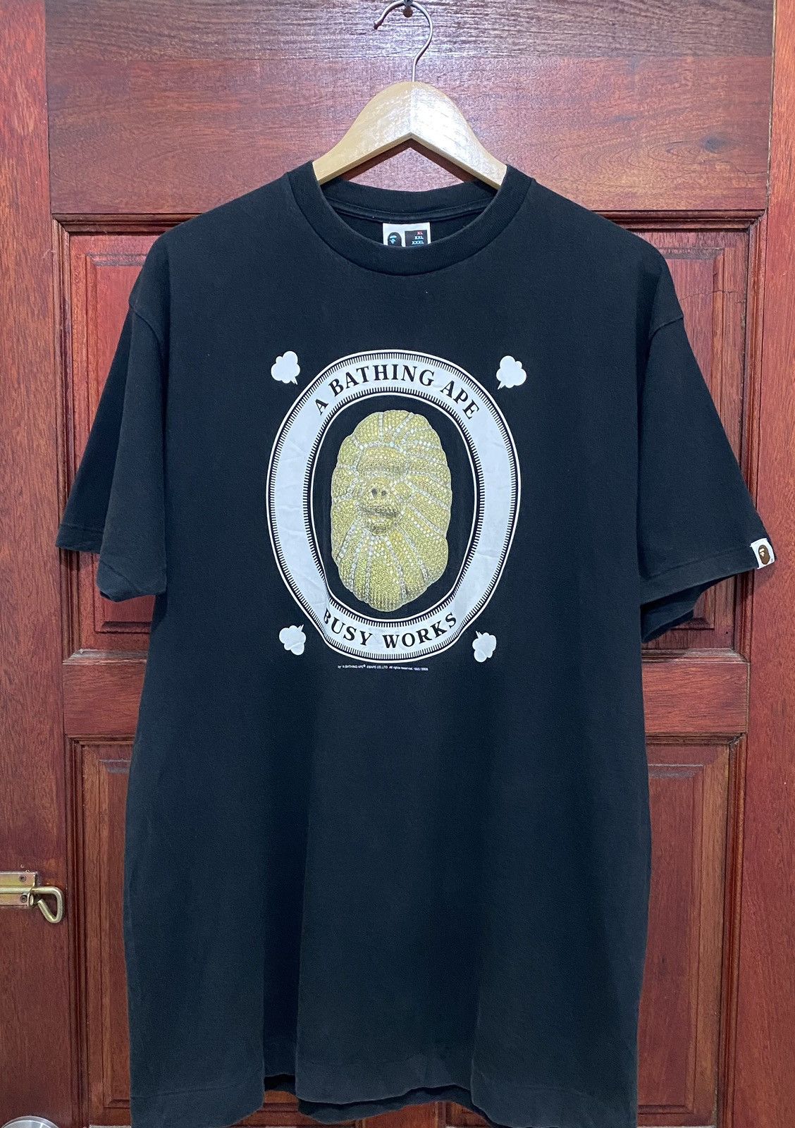 image of Bape X Jacob & Co Collaboration T-Shirt 2006 in Black, Men's (Size XL)