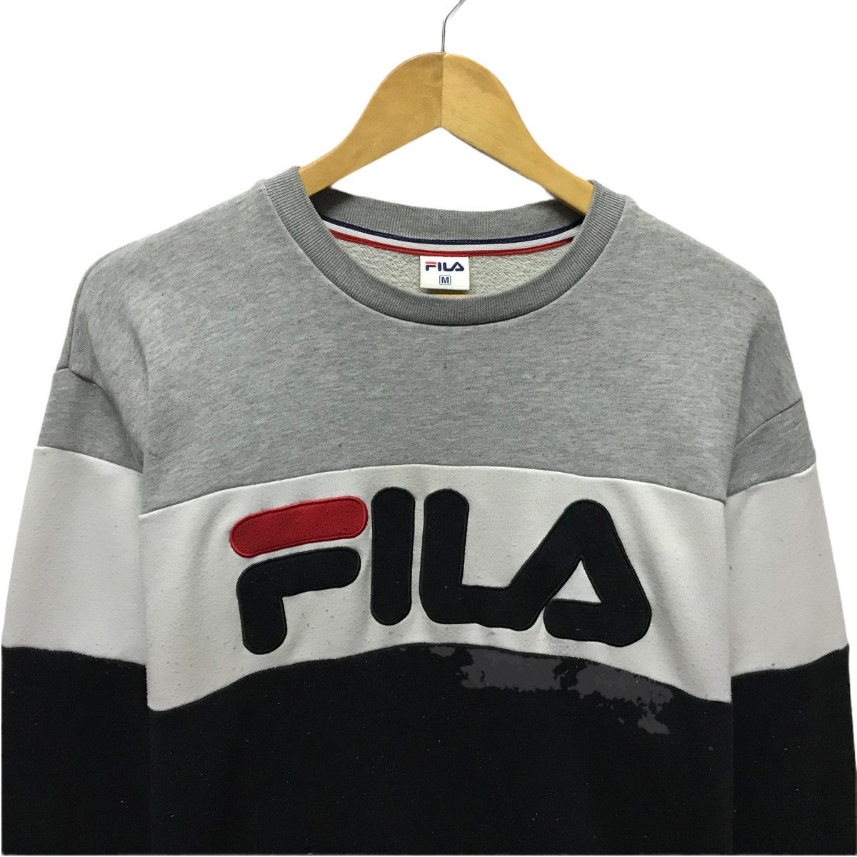 Fila × Japanese Brand Vintage FILA Sweatshirt Fila Crewneck Pullover Jumper Size US M / EU 48-50 / 2 - 2 Thumbnail