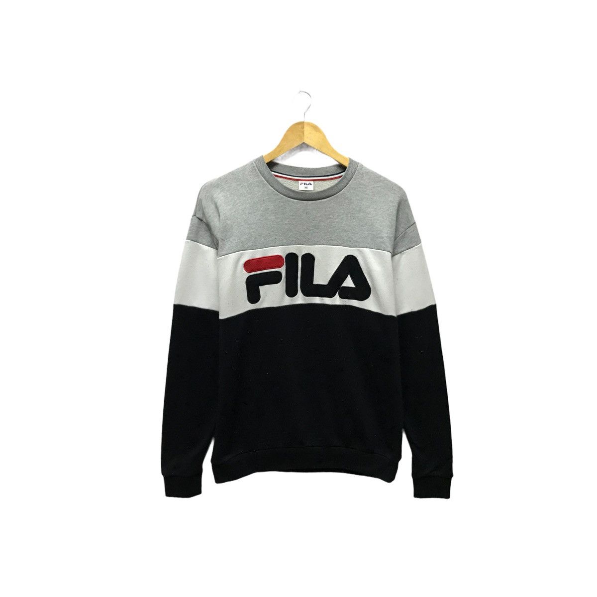 Fila × Japanese Brand Vintage FILA Sweatshirt Fila Crewneck Pullover Jumper Size US M / EU 48-50 / 2 - 1 Thumbnail