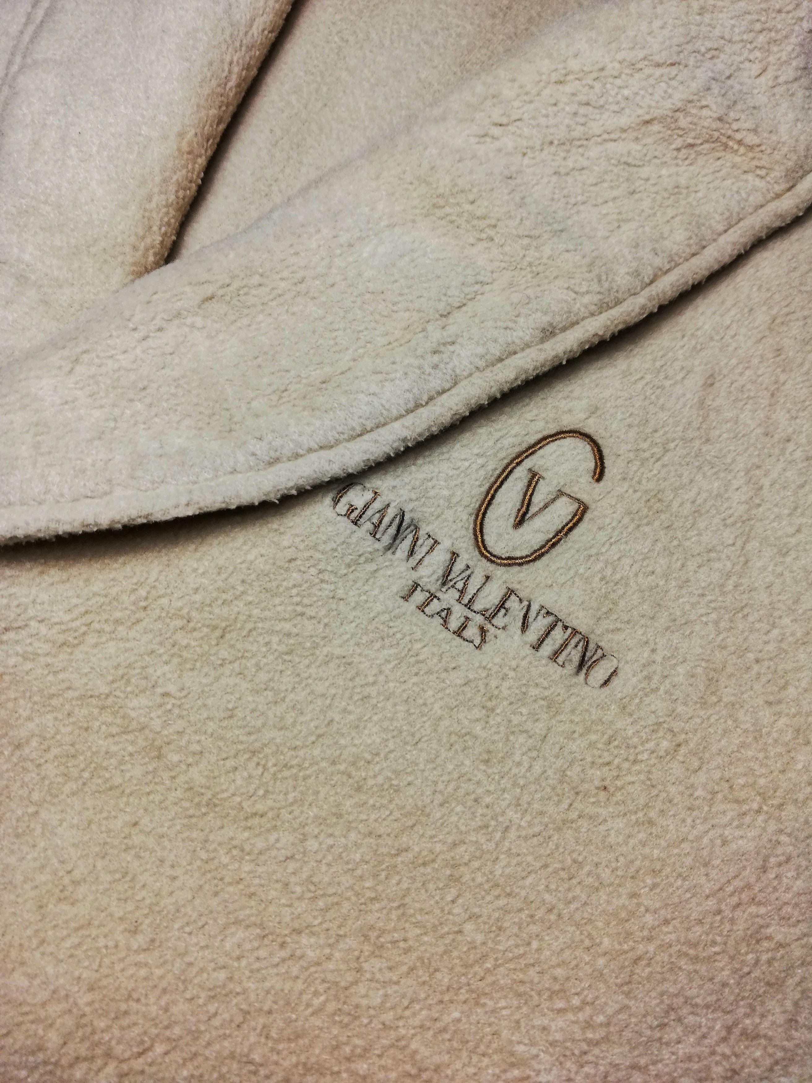 Gianni Valentino × Giovanni Valentino × Valentino 🔥Gianni Valentino Italy Embroidered Fleece Sleeping Coat🔥 Size US M / EU 48-50 / 2 - 4 Thumbnail