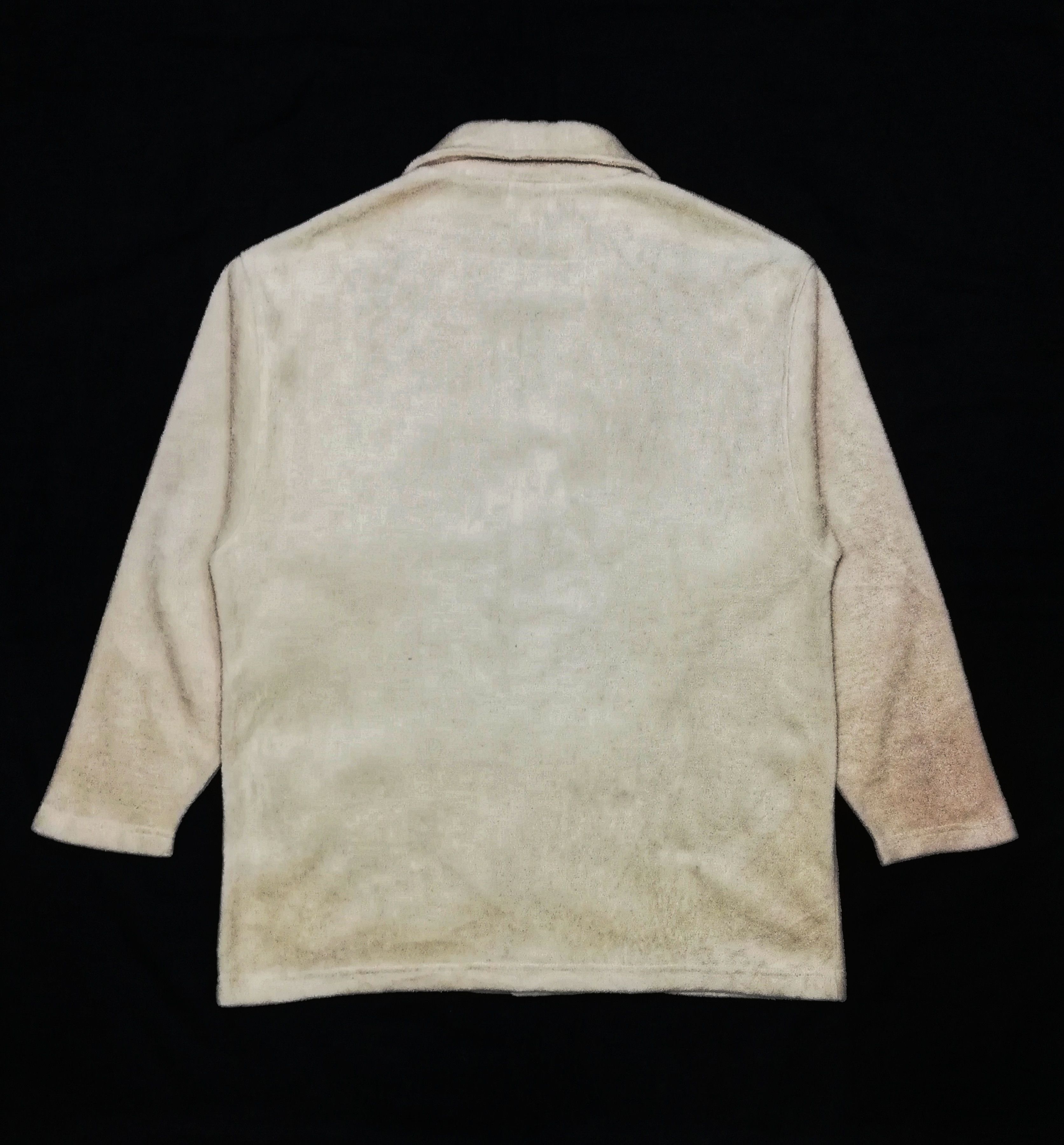 Gianni Valentino × Giovanni Valentino × Valentino 🔥Gianni Valentino Italy Embroidered Fleece Sleeping Coat🔥 Size US M / EU 48-50 / 2 - 10 Thumbnail