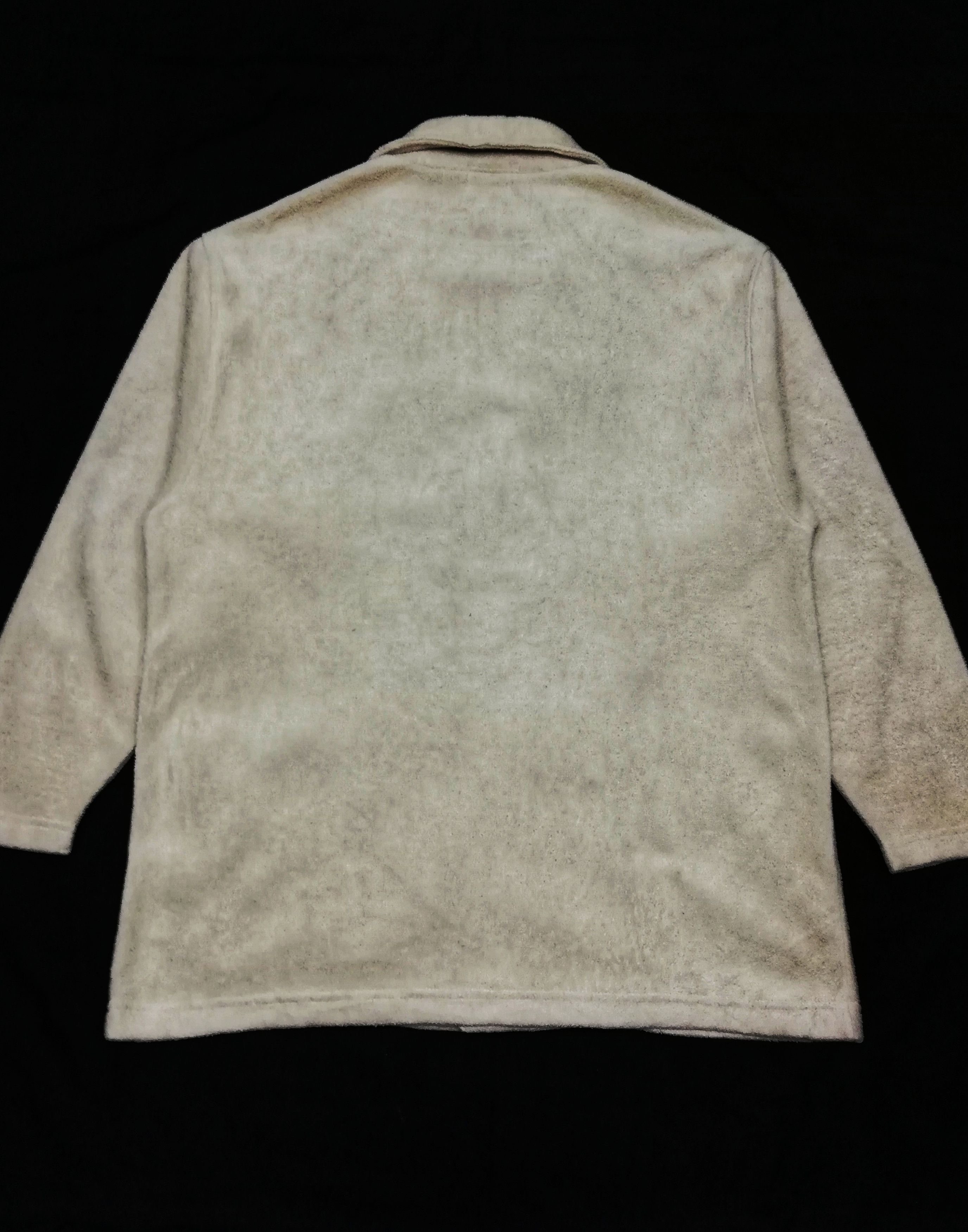 Gianni Valentino × Giovanni Valentino × Valentino 🔥Gianni Valentino Italy Embroidered Fleece Sleeping Coat🔥 Size US M / EU 48-50 / 2 - 11 Thumbnail