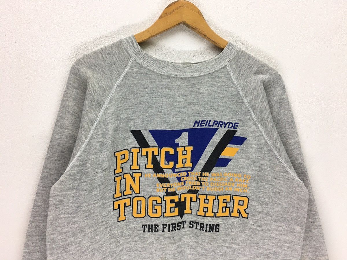 Vintage Vintage 80s Neilpryde Pitch in Together Sweatshirt Size US M / EU 48-50 / 2 - 2 Thumbnail