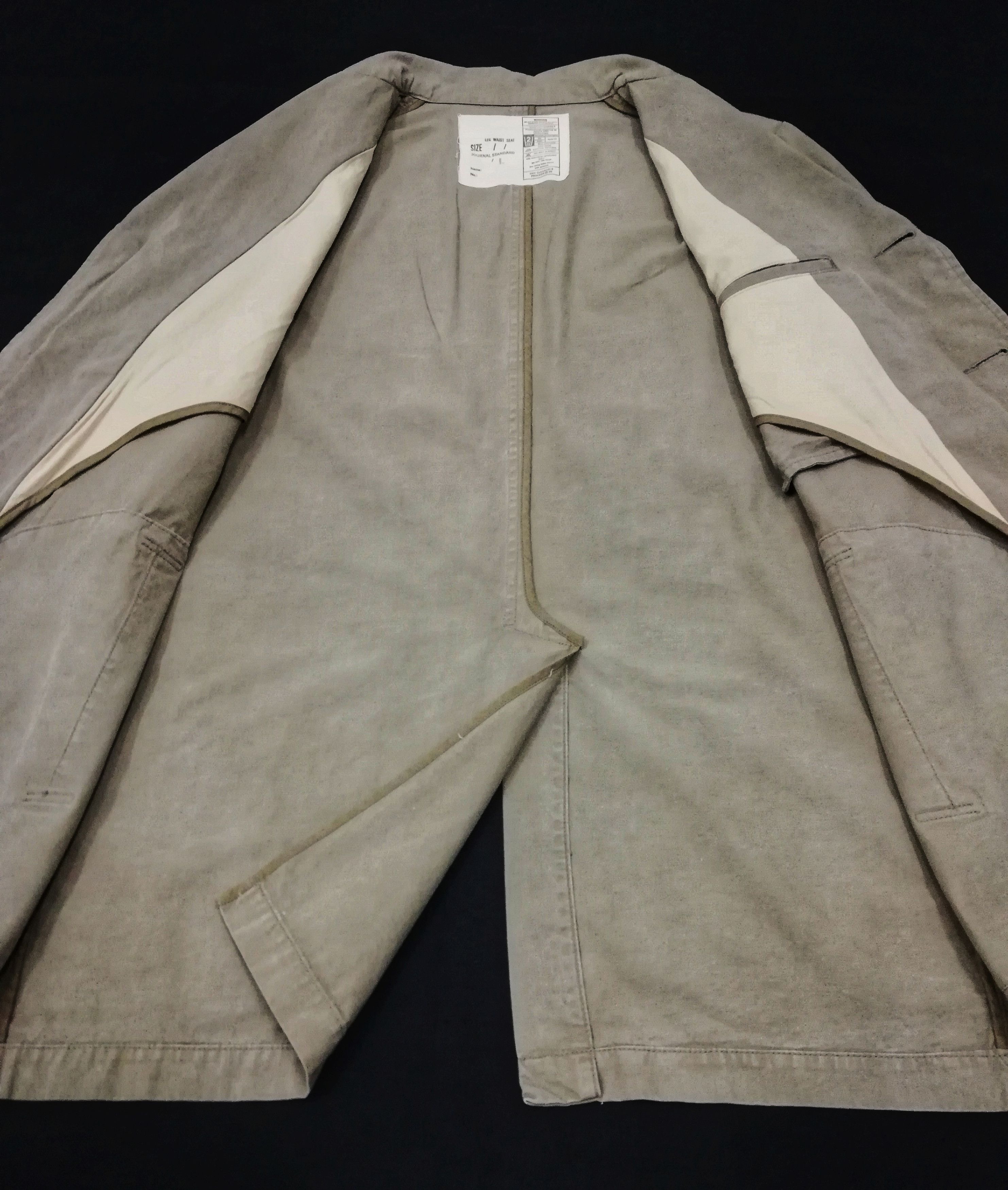 Japanese Brand × Journal Standard 🔥Japanese Brand Journal Standard 3 Button Cotton Jacket🔥 Size US S / EU 44-46 / 1 - 7 Thumbnail