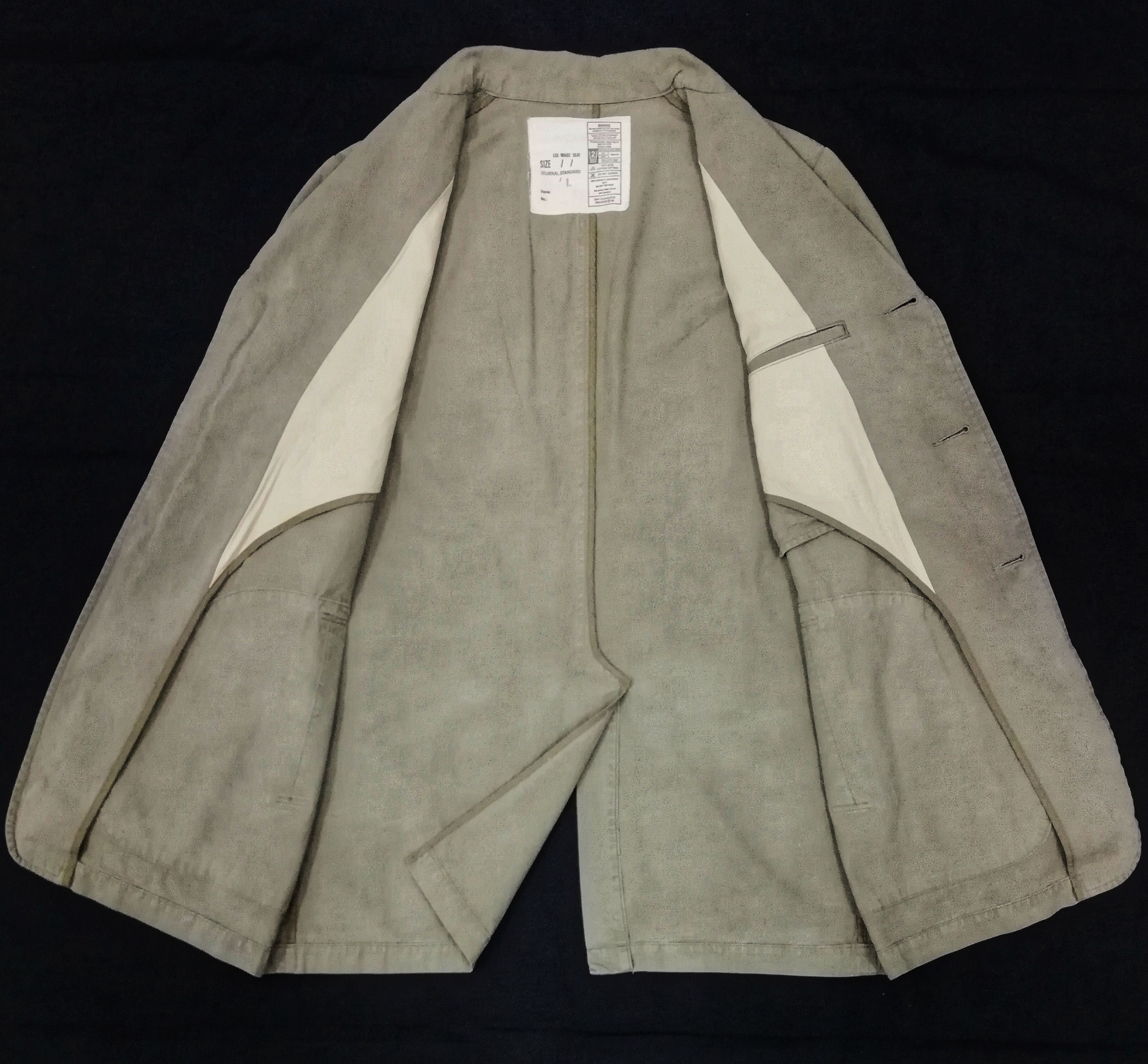 Japanese Brand × Journal Standard 🔥Japanese Brand Journal Standard 3 Button Cotton Jacket🔥 Size US S / EU 44-46 / 1 - 6 Thumbnail