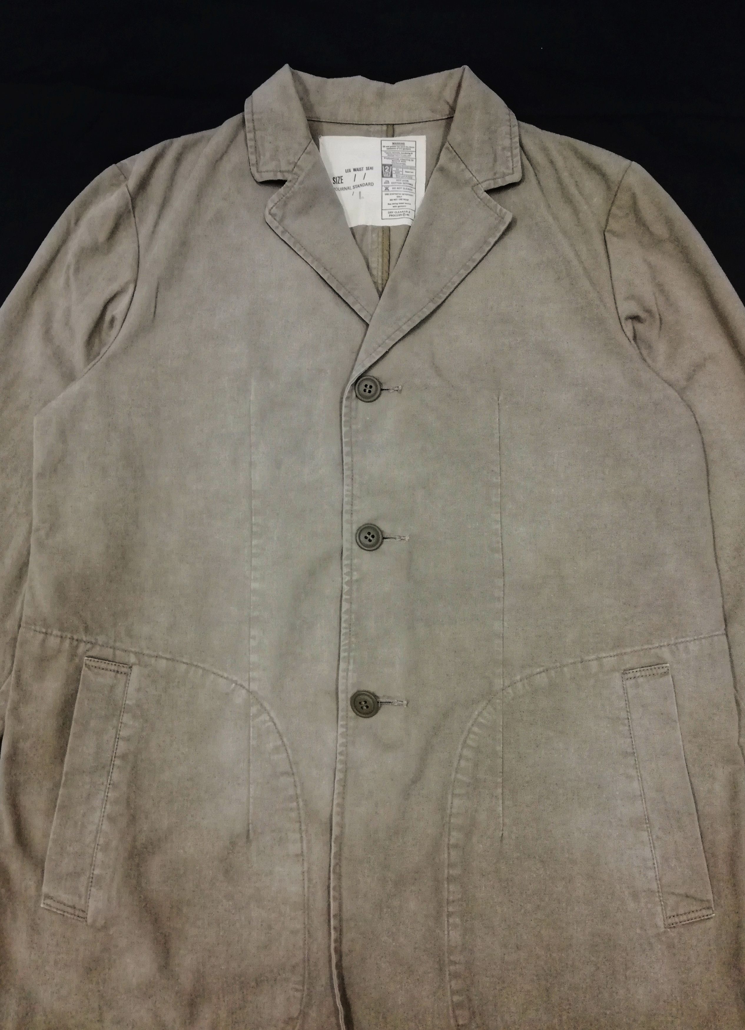 Japanese Brand × Journal Standard 🔥Japanese Brand Journal Standard 3 Button Cotton Jacket🔥 Size US S / EU 44-46 / 1 - 11 Thumbnail
