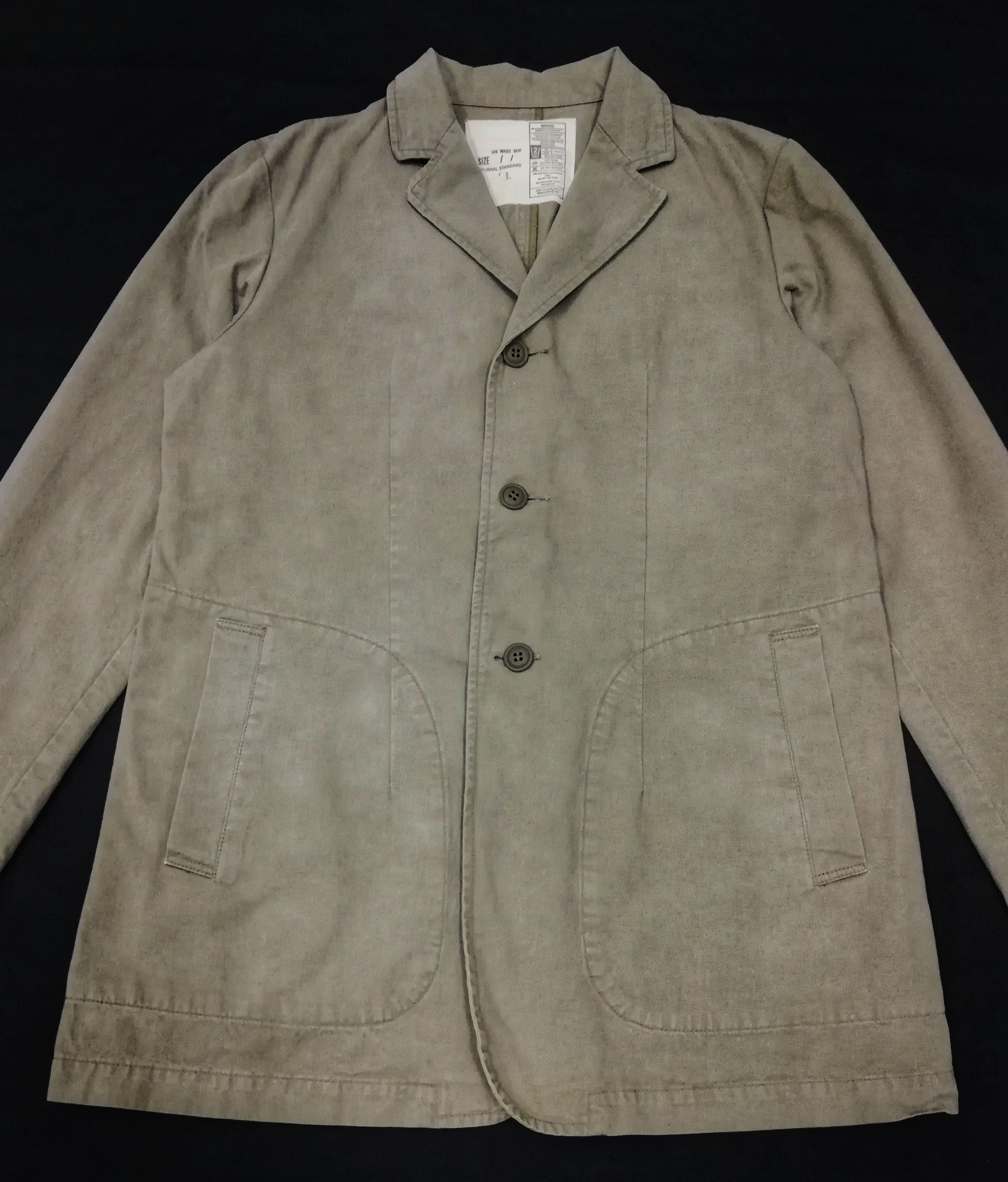 Japanese Brand × Journal Standard 🔥Japanese Brand Journal Standard 3 Button Cotton Jacket🔥 Size US S / EU 44-46 / 1 - 3 Thumbnail