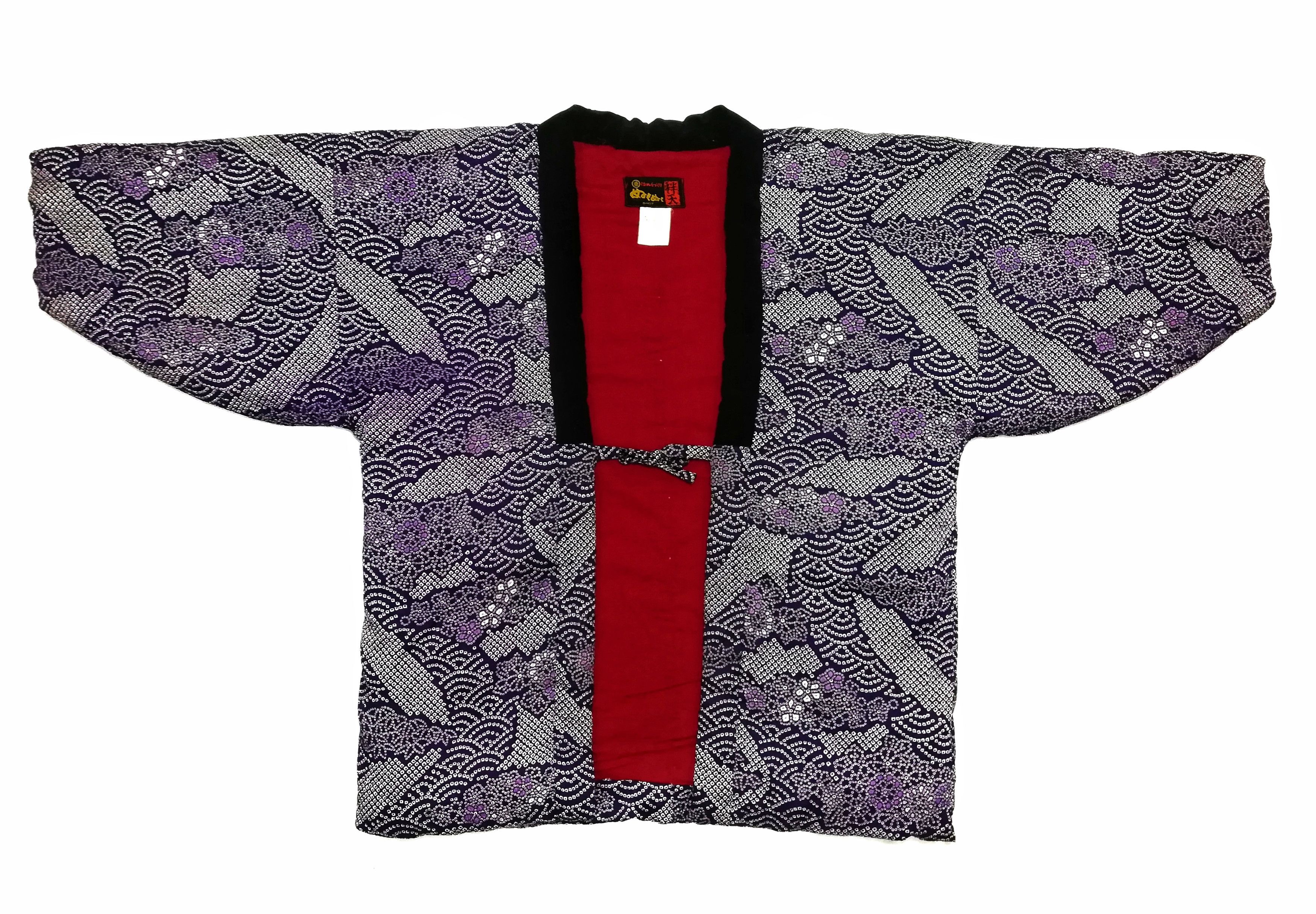 Japanese Brand 🔥Japan Acetate/Nylon Hanten Kimono Traditional Overprinte Size US M / EU 48-50 / 2 - 2 Thumbnail