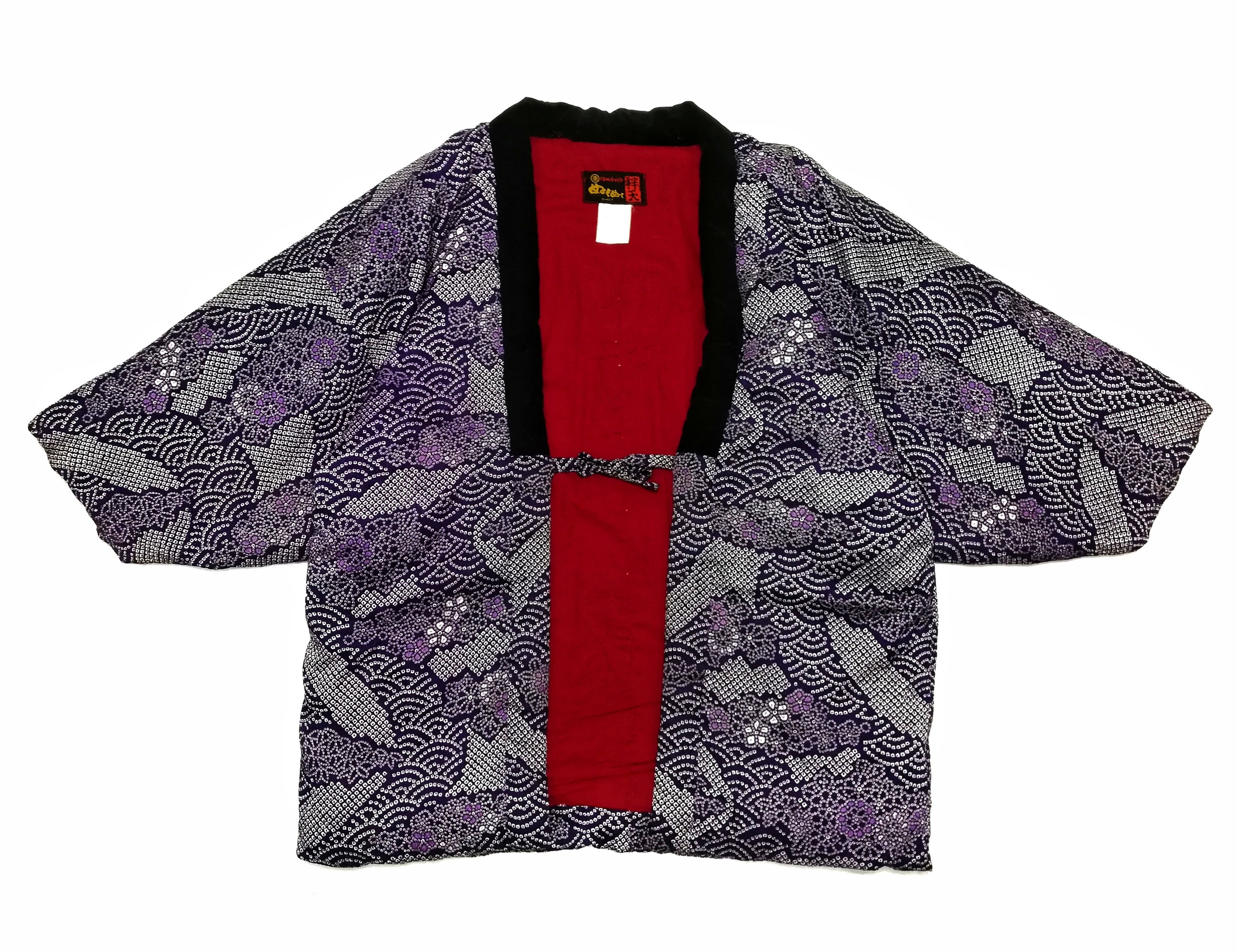 Japanese Brand 🔥Japan Acetate/Nylon Hanten Kimono Traditional Overprinte Size US M / EU 48-50 / 2 - 1 Thumbnail
