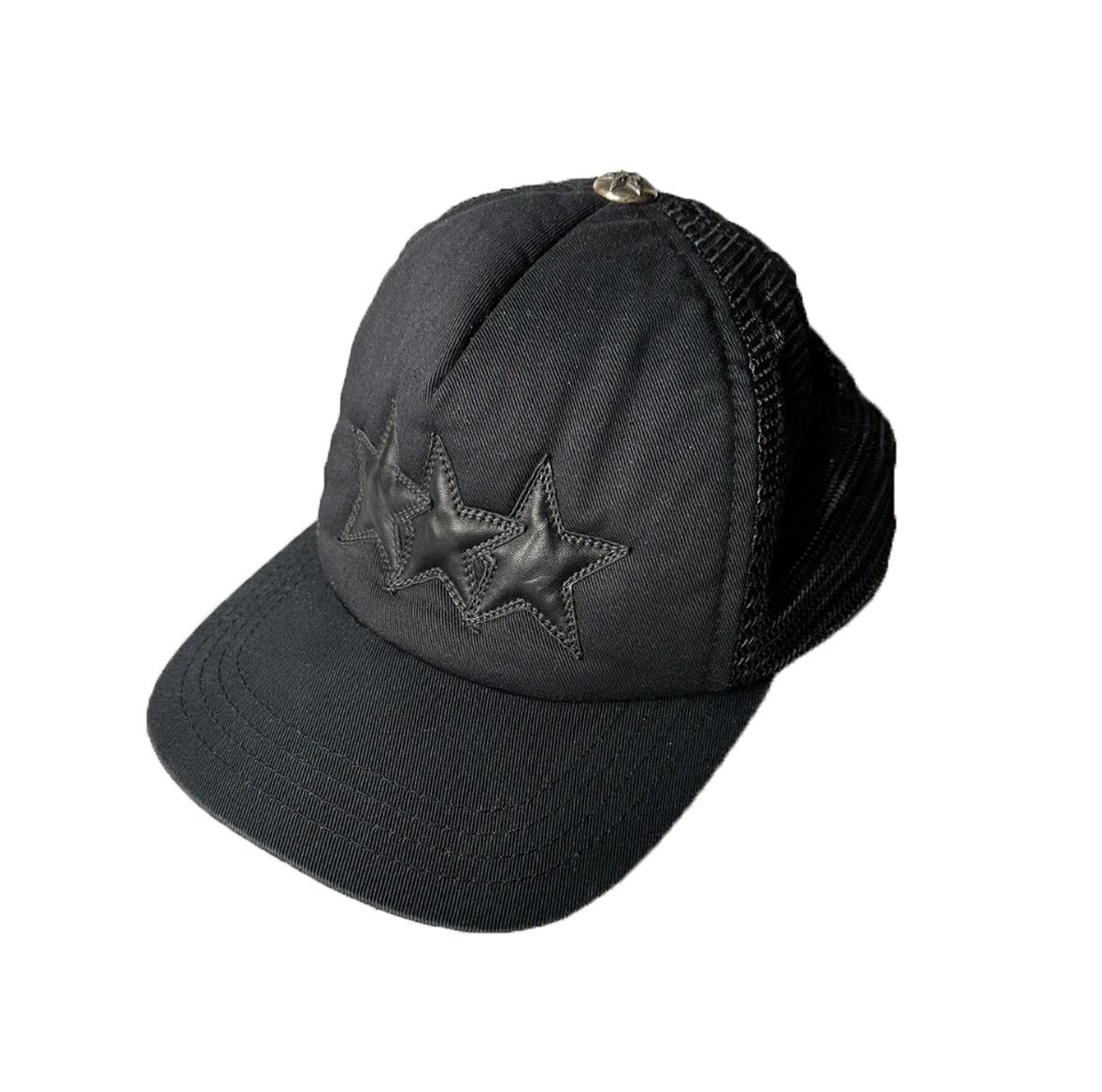 Chrome Hearts CHROME HEARTS STAR LEATHER CAP Size ONE SIZE - 1 Thumbnail