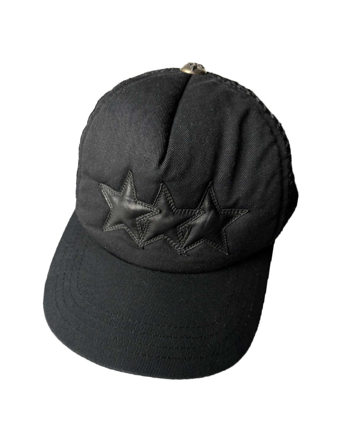 Chrome Hearts CHROME HEARTS STAR LEATHER CAP Size ONE SIZE - 2 Thumbnail