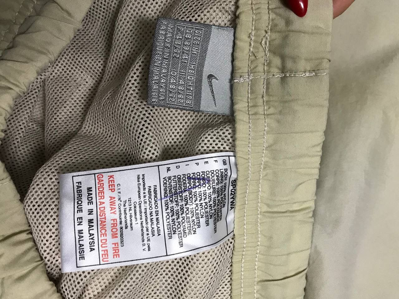 Nike × Vintage Nike swoosh streetwear vintage shorts Size US 32 / EU 48 - 3 Thumbnail