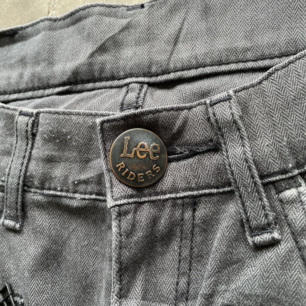 Japanese Brand 8 Pocket🔥 Vintage Lee Faded Grey Tactical Pocket Cargo Pants Size US 28 / EU 44 - 9 Thumbnail