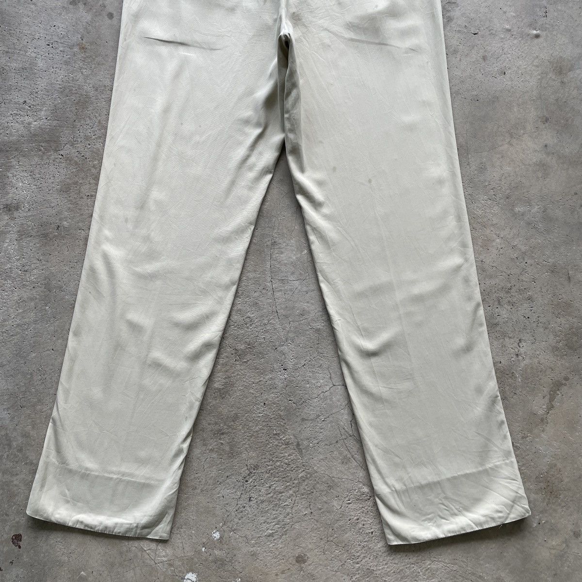 Burberry Vintage Burberry London Cream Trousers Casual Pants W30 Size US 30 / EU 46 - 11 Thumbnail