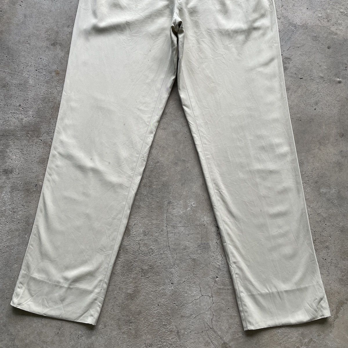 Burberry Vintage Burberry London Cream Trousers Casual Pants W30 Size US 30 / EU 46 - 4 Thumbnail