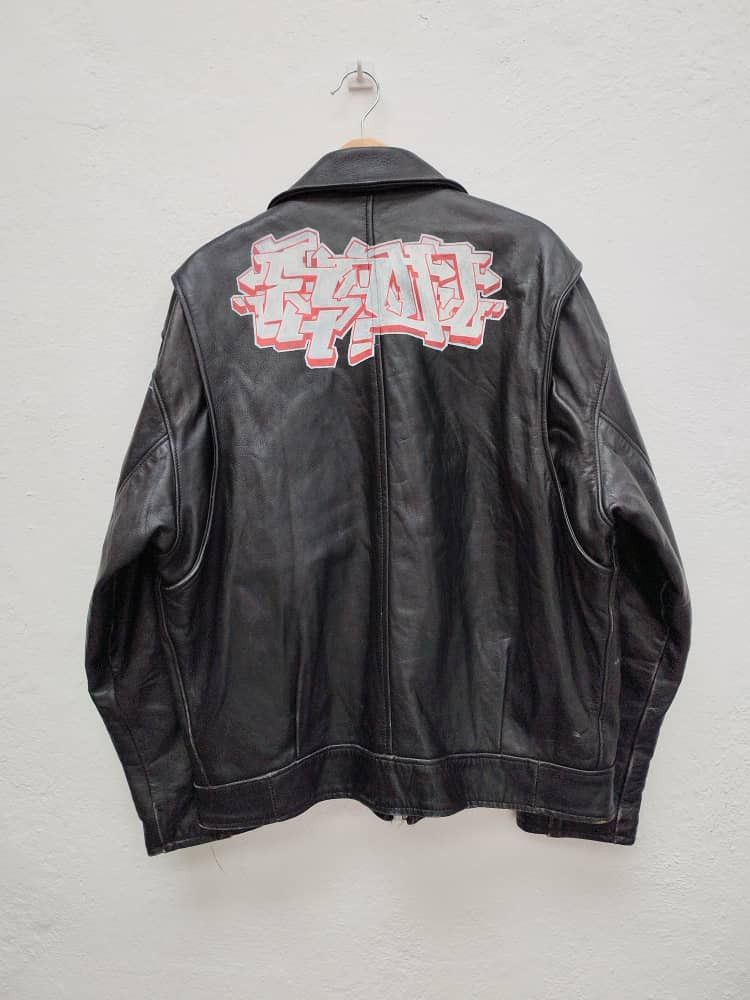 Genuine Leather × Schott Vintage Schott Leather Biker Jacket Size US L / EU 52-54 / 3 - 11 Thumbnail