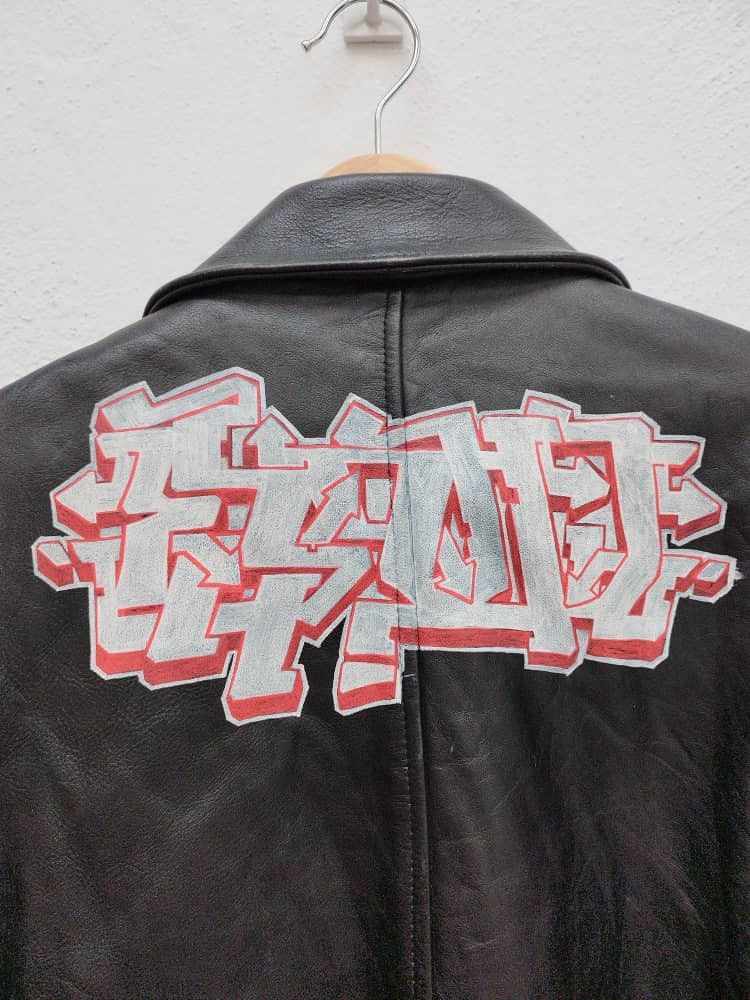 Genuine Leather × Schott Vintage Schott Leather Biker Jacket Size US L / EU 52-54 / 3 - 12 Thumbnail