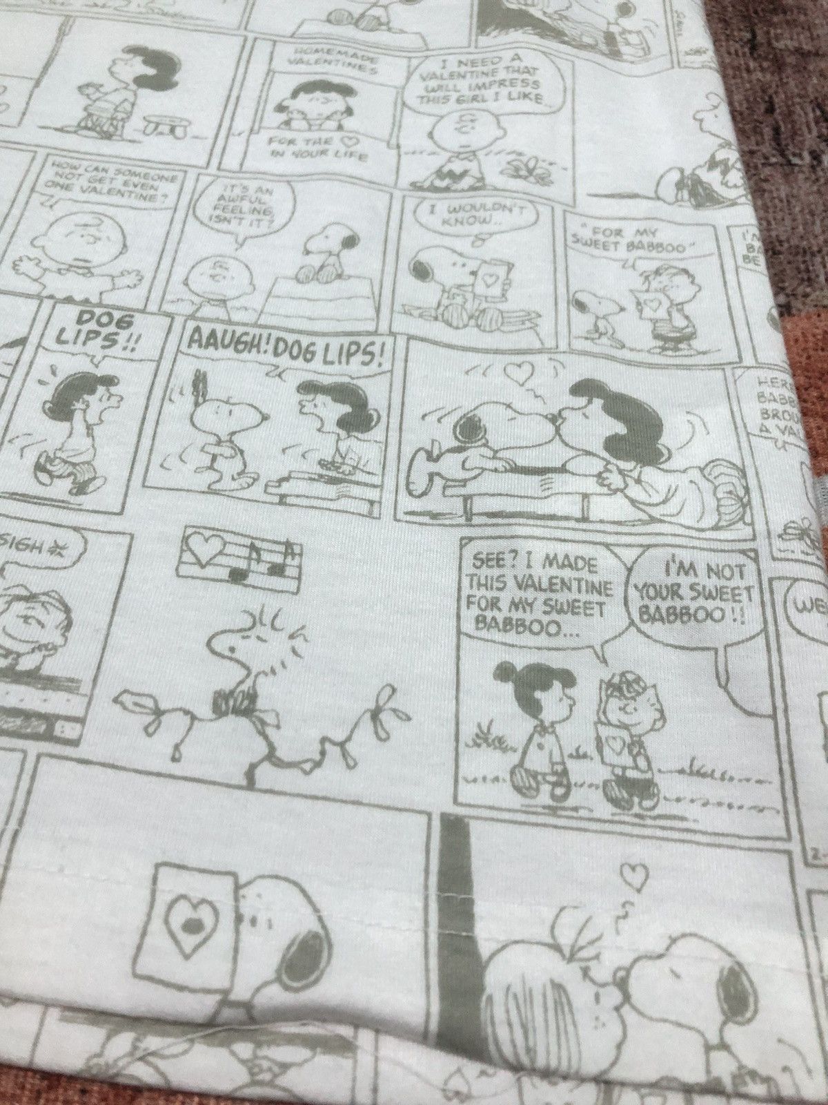 Peanuts × Vintage VINTAGE PEANUT COMIC BOOK OVER PRINT SHIRT Size US S / EU 44-46 / 1 - 3 Thumbnail