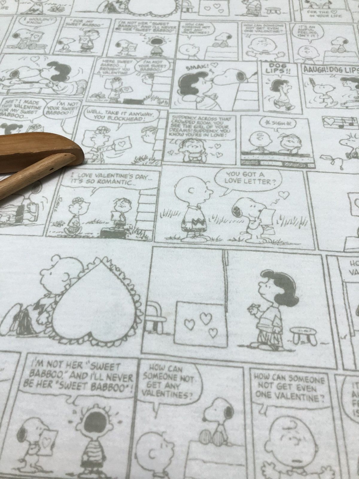 Peanuts × Vintage VINTAGE PEANUT COMIC BOOK OVER PRINT SHIRT Size US S / EU 44-46 / 1 - 4 Thumbnail