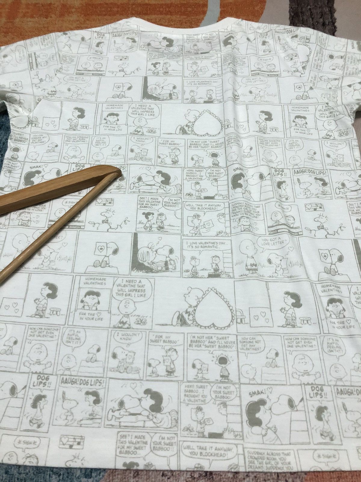 Peanuts × Vintage VINTAGE PEANUT COMIC BOOK OVER PRINT SHIRT Size US S / EU 44-46 / 1 - 9 Thumbnail